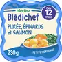 BLEDINA Blédichef assiette purée aux épinard et saumon dès 12 mois 230g