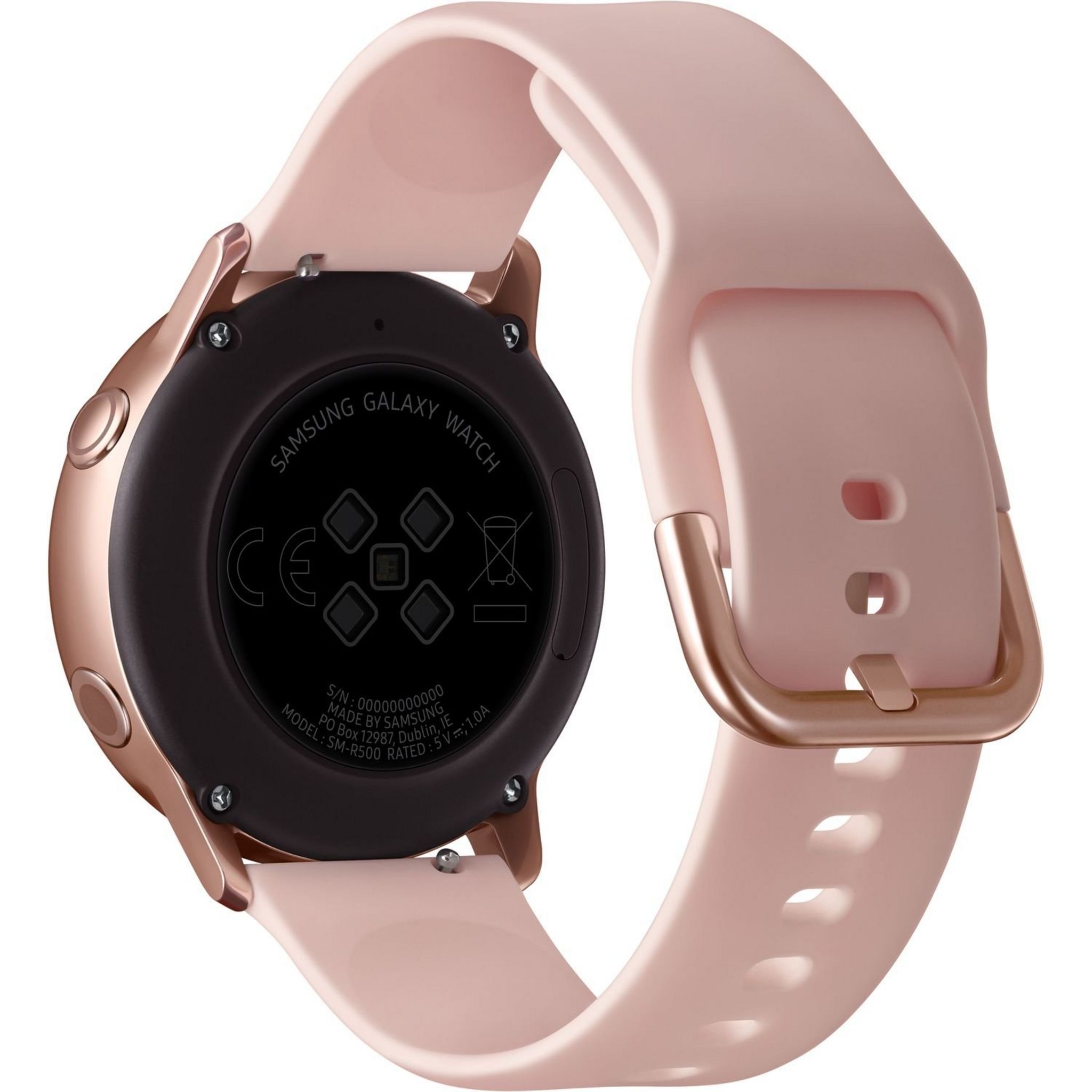 Voir la diapositive 2 : SAMSUNG Galaxy WATCH ACTIVE Rose
