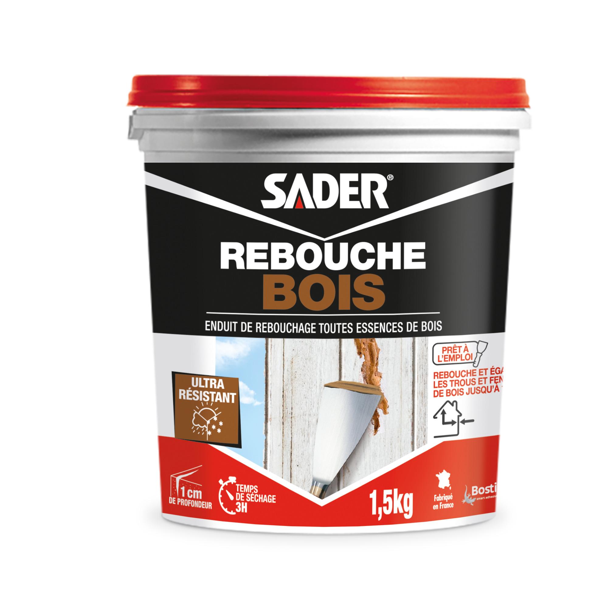 SADER Enduit rebouchage bois1,5kg pot