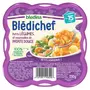 BLEDINA Blédichef Assiette de petits légumes et mousseline de patate douche dès 15 mois 250g