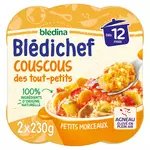Blédina BLEDINA Blédichef assiette couscous des tout petits dès 12 mois