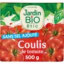 JARDIN BIO ETIC Coulis de tomates en brique 500g