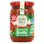 Voir la diapositive 2 : JARDIN BIO ETIC Sauce tomate au basilic fabriqué en France, en bocal 200g