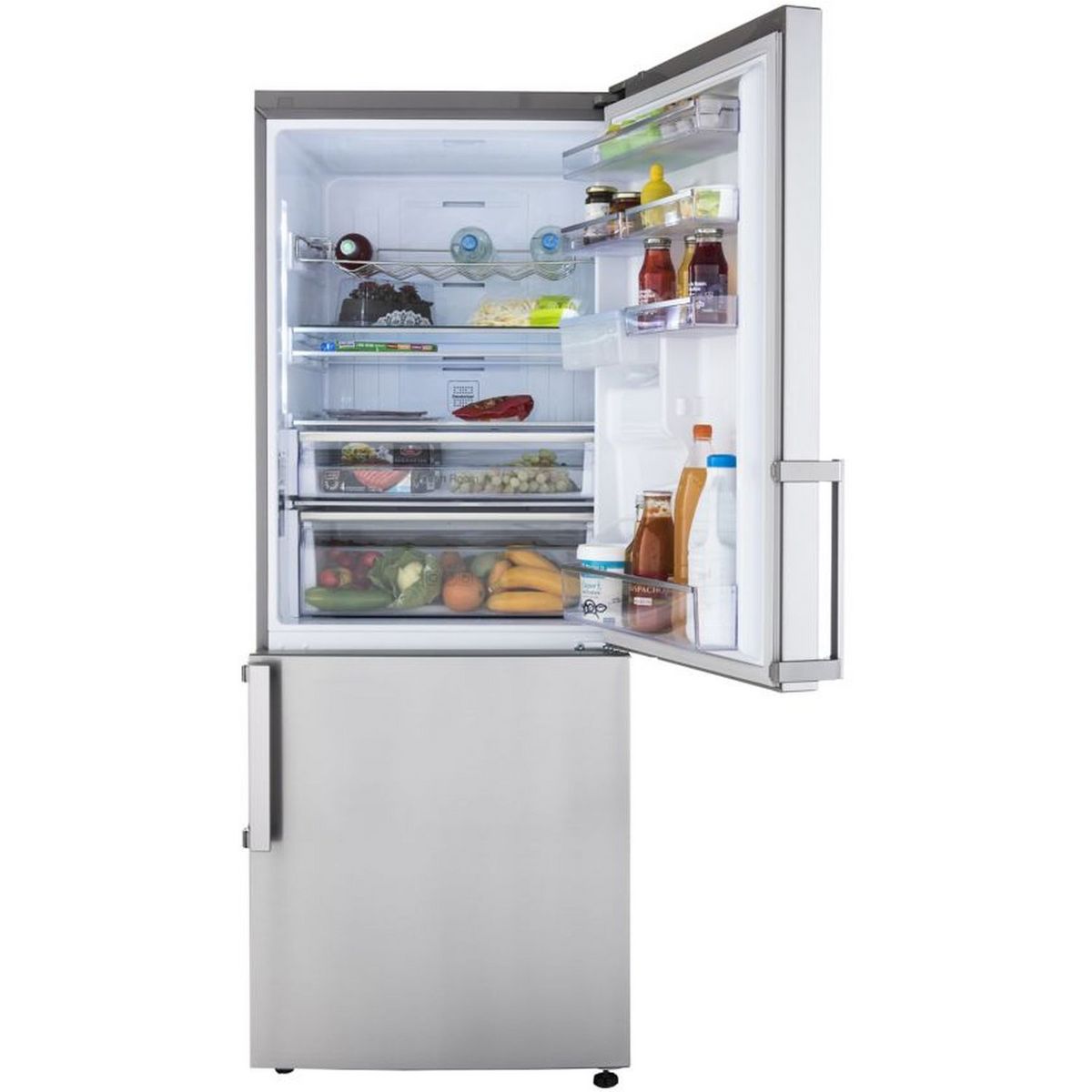 SAMSUNG Réfrigérateur combiné RL4363FBASL, 458 L, Froid ventilé No frost