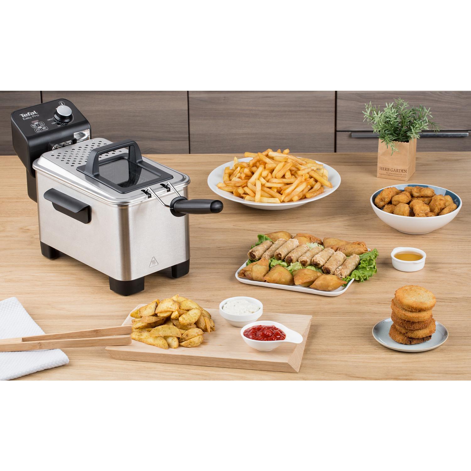 Voir la diapositive 2 : TEFAL Friteuse électrique semi-professionnelle - FR333070 - Gris