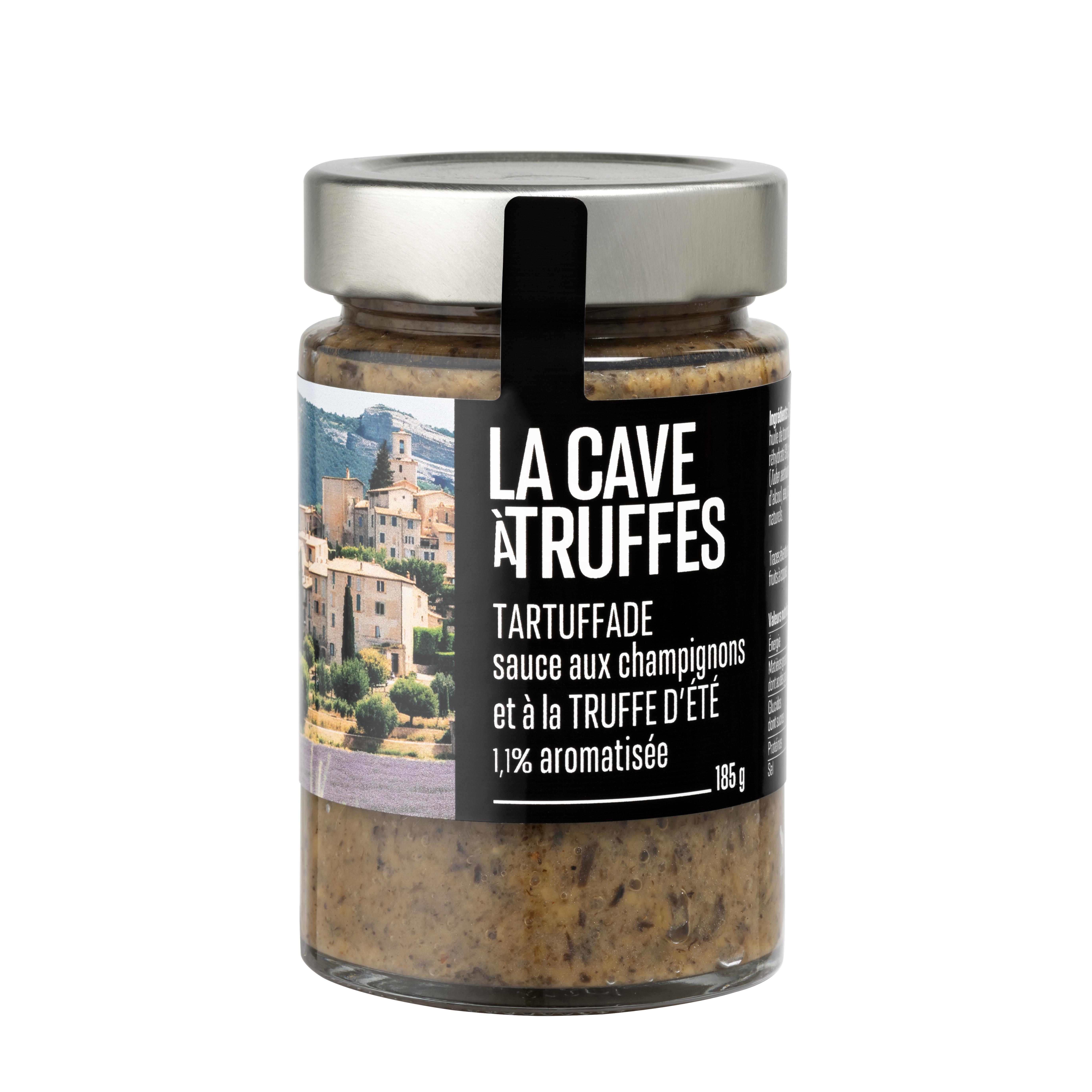 Voir la diapositive 2 : LA BELLE TRUFFE  Tartuffade Sauce à la truffe d'été 185g