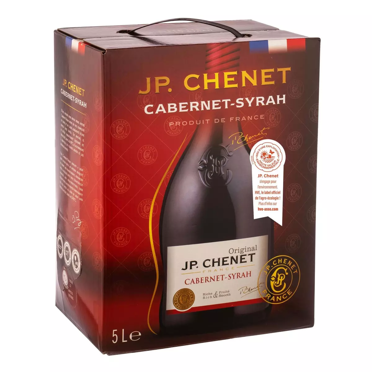 IGP JP Chenet Cabernet-Syrah rouge BIB 5l