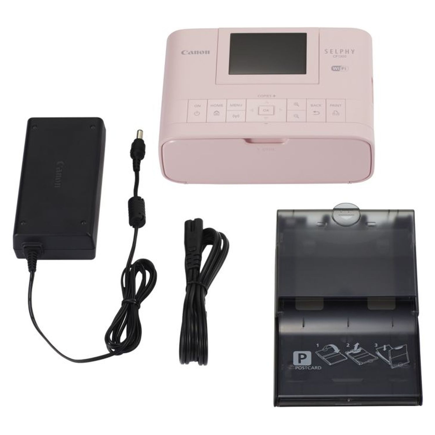 Voir la diapositive 5 : CANON Imprimante photo portable - Rose - Selphy CP1300