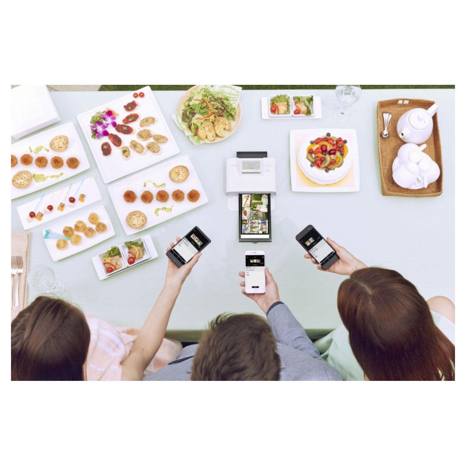 Voir la diapositive 8 : CANON Imprimante photo portable - Rose - Selphy CP1300
