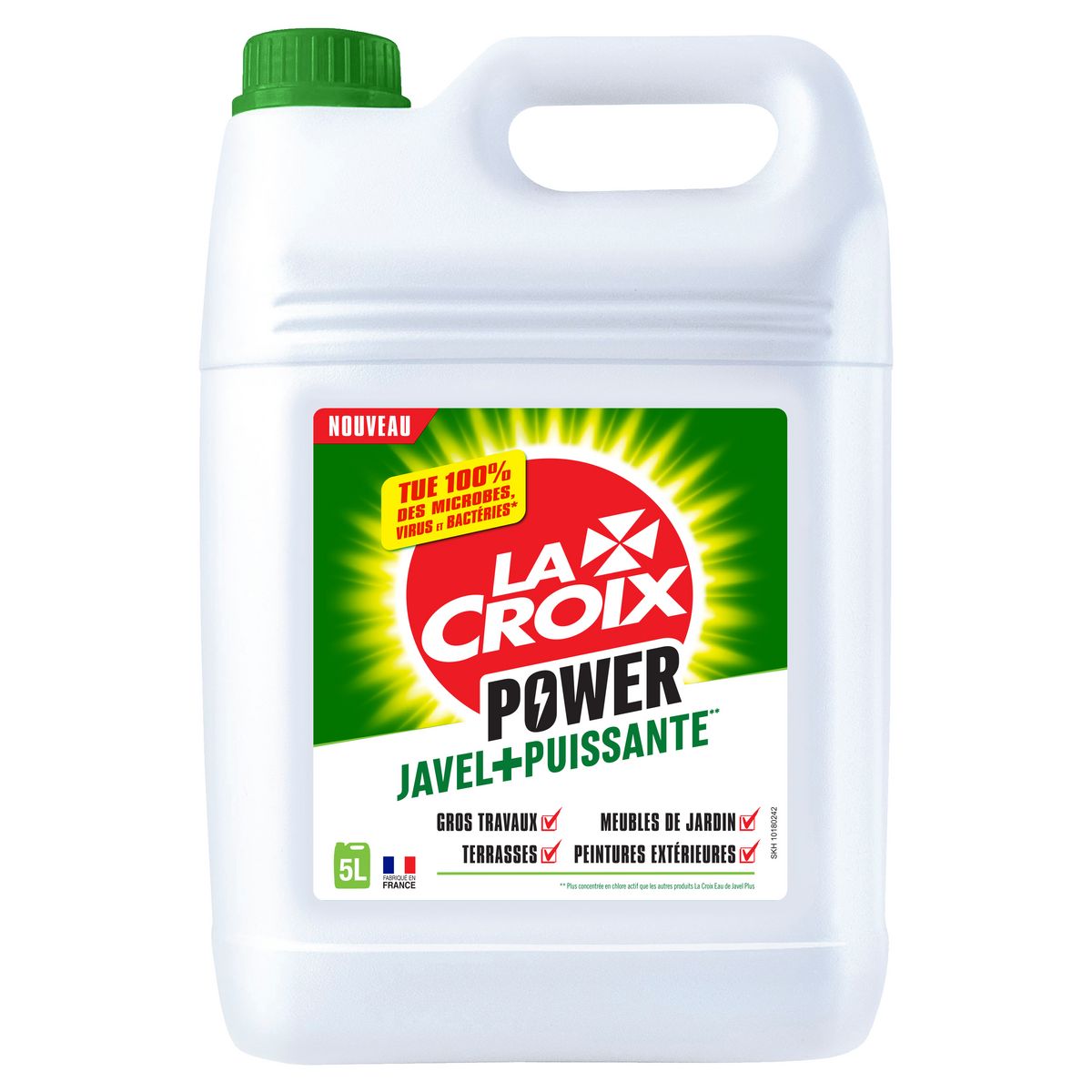 LA CROIX Power Eau de javel plus puissante 5l