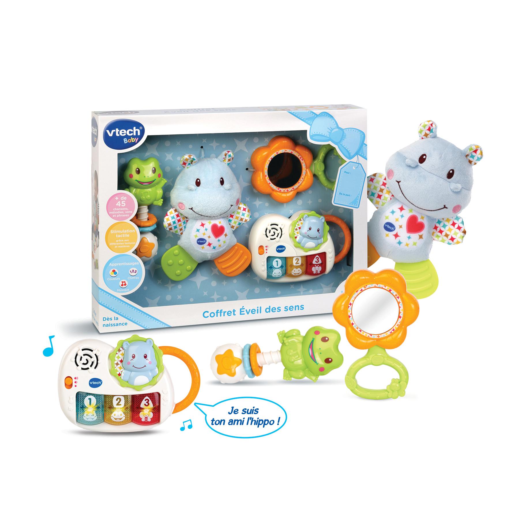 VTECH Coffret naissance éveil des sens - Bleu