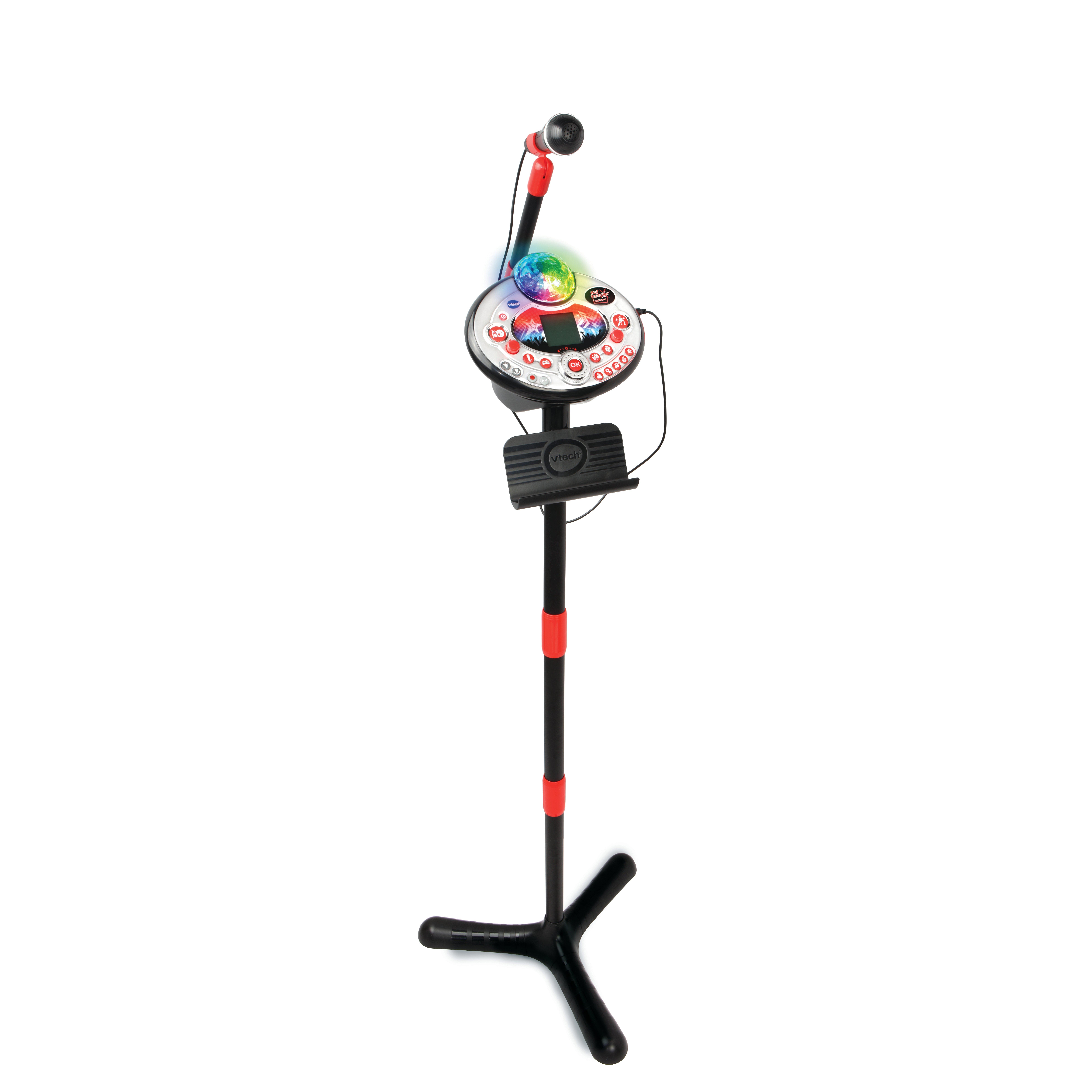 Voir la diapositive 2 : VTECH Micro sur pied SuperStar Light Show - Noir