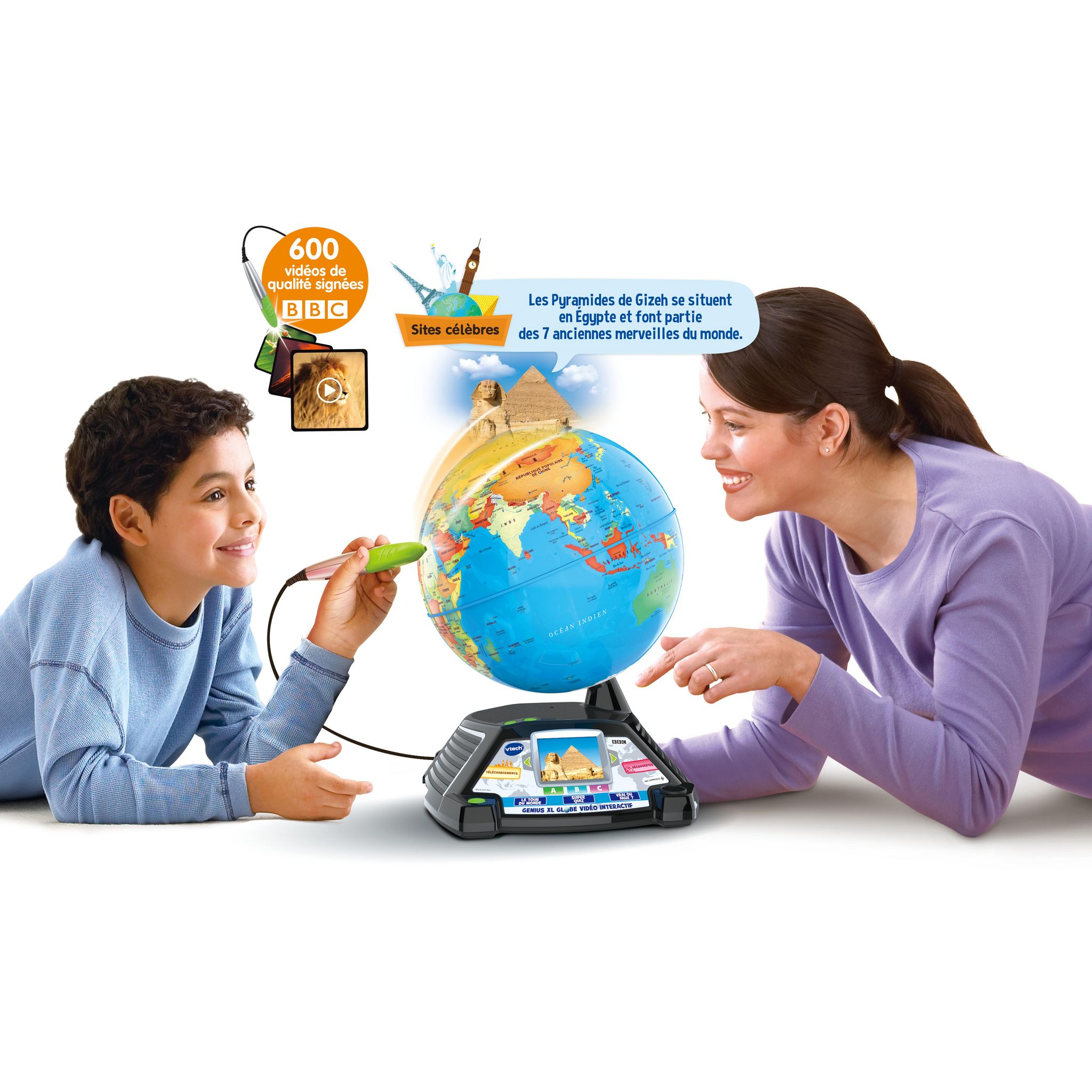 Voir la diapositive 3 : VTECH Globe interactif Genius XL