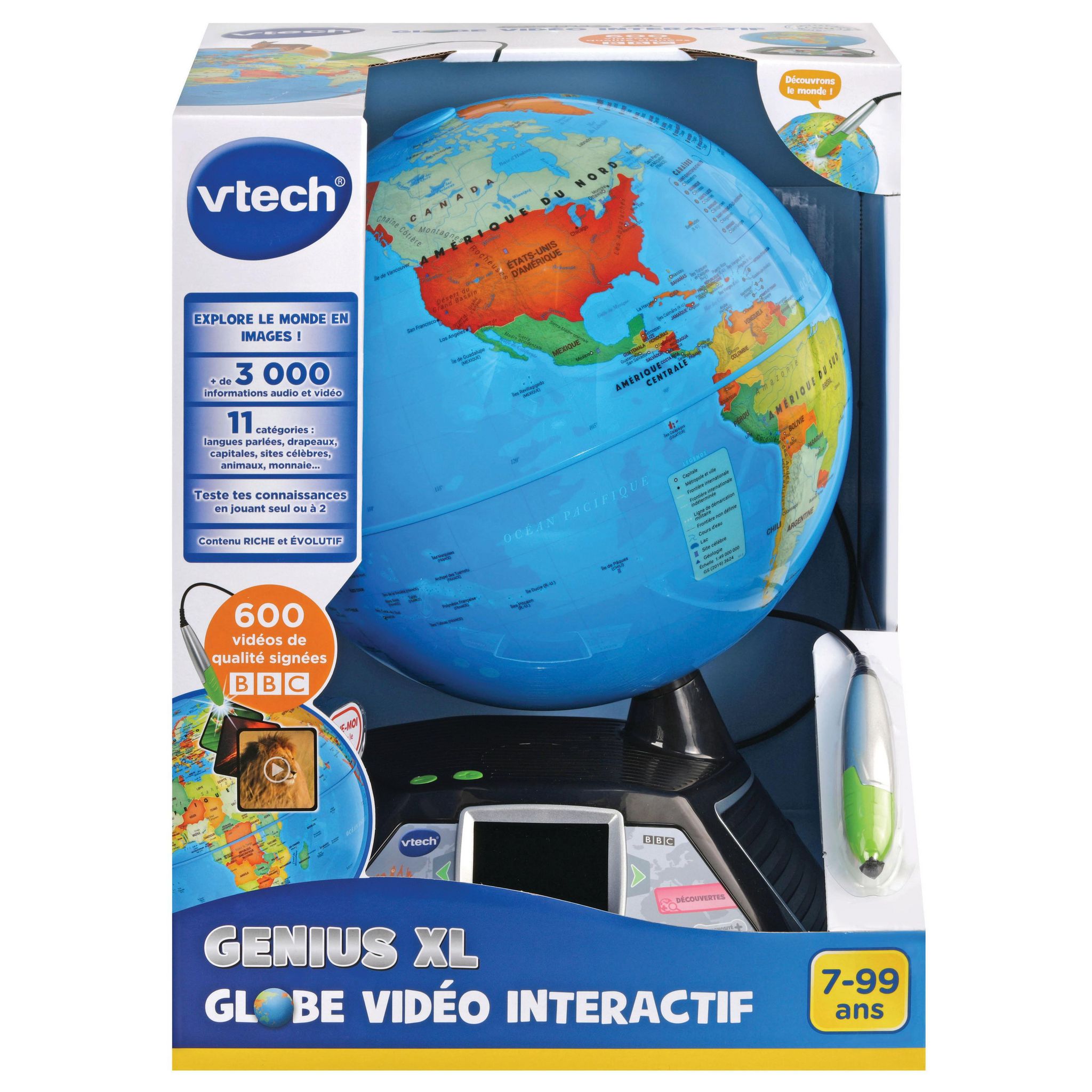 Voir la diapositive 5 : VTECH Globe interactif Genius XL