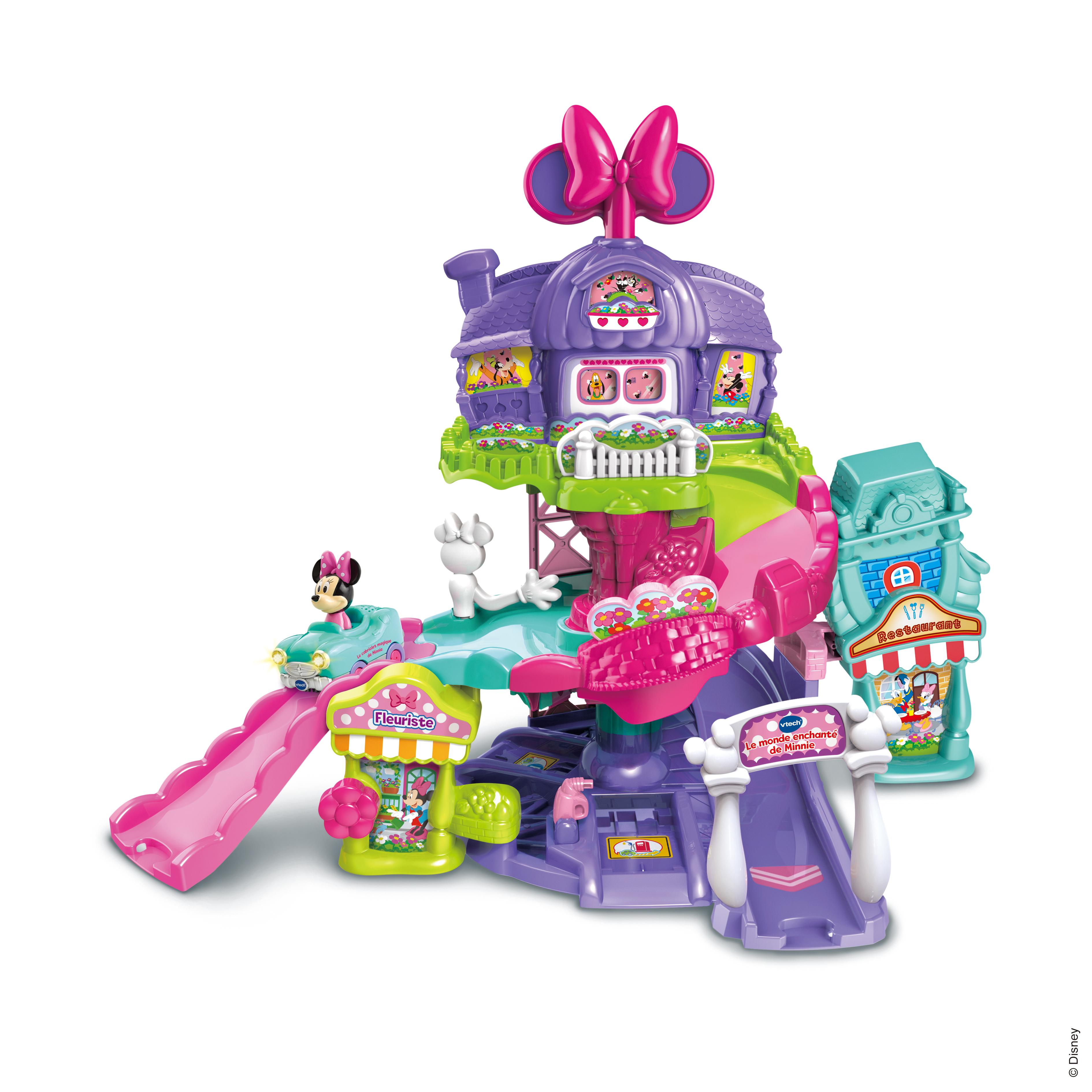 Voir la diapositive 2 : VTECH Le Monde Enchanté de Minnie+ Cabriolet magique Tut Tut Bolide