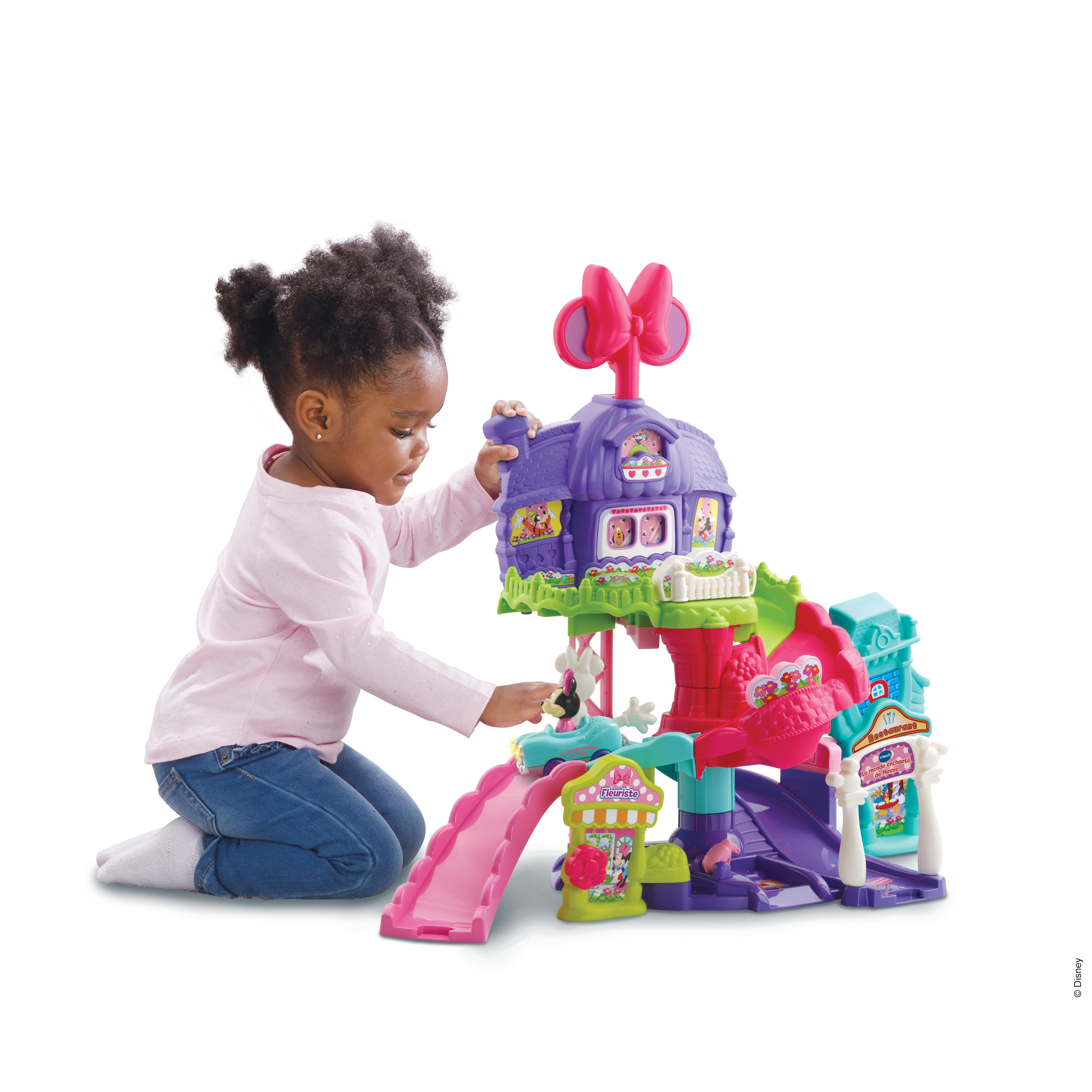 Voir la diapositive 7 : VTECH Le Monde Enchanté de Minnie+ Cabriolet magique Tut Tut Bolide