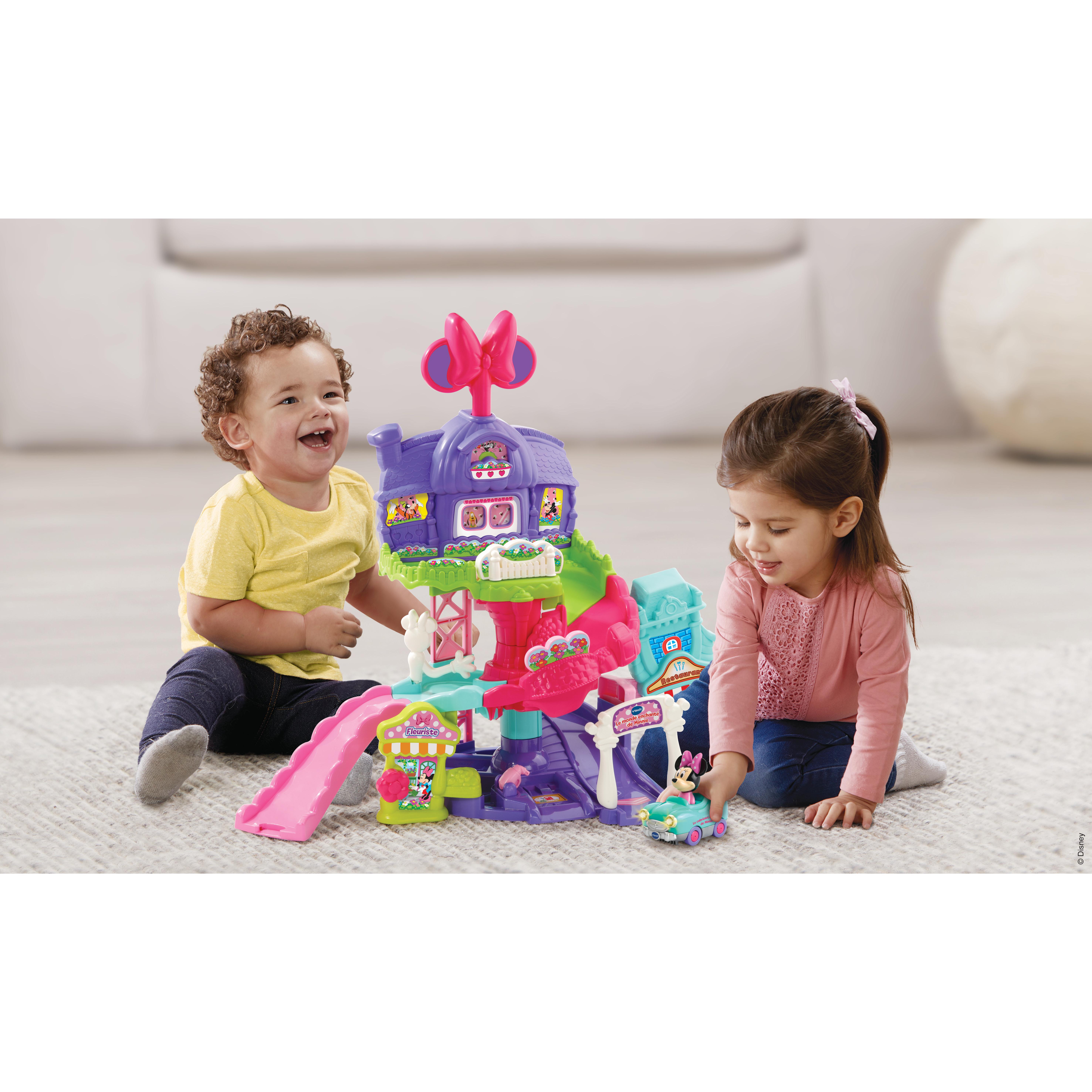 Voir la diapositive 8 : VTECH Le Monde Enchanté de Minnie+ Cabriolet magique Tut Tut Bolide