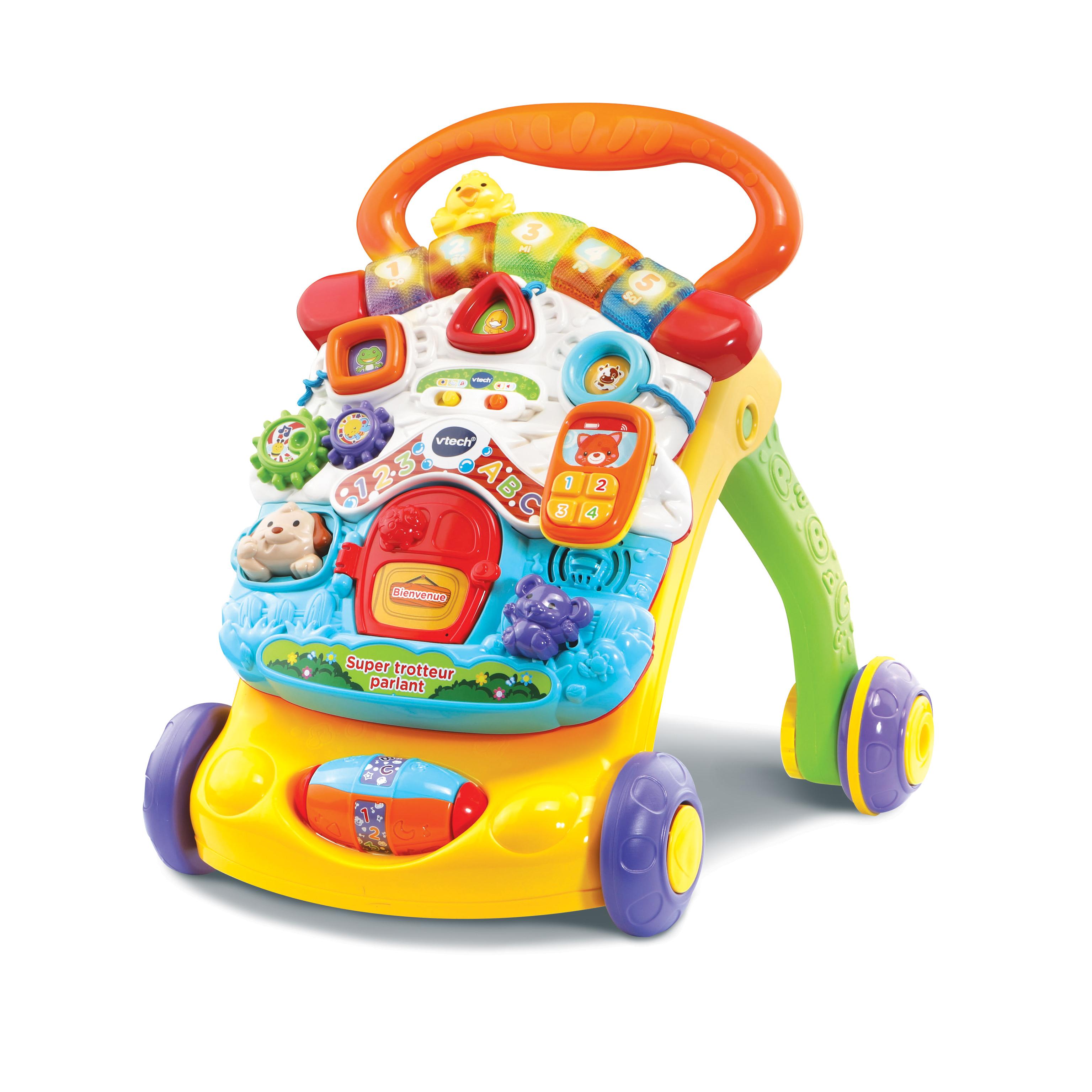 VTECH Super Trotteur parlant 2 en 1 - Orange