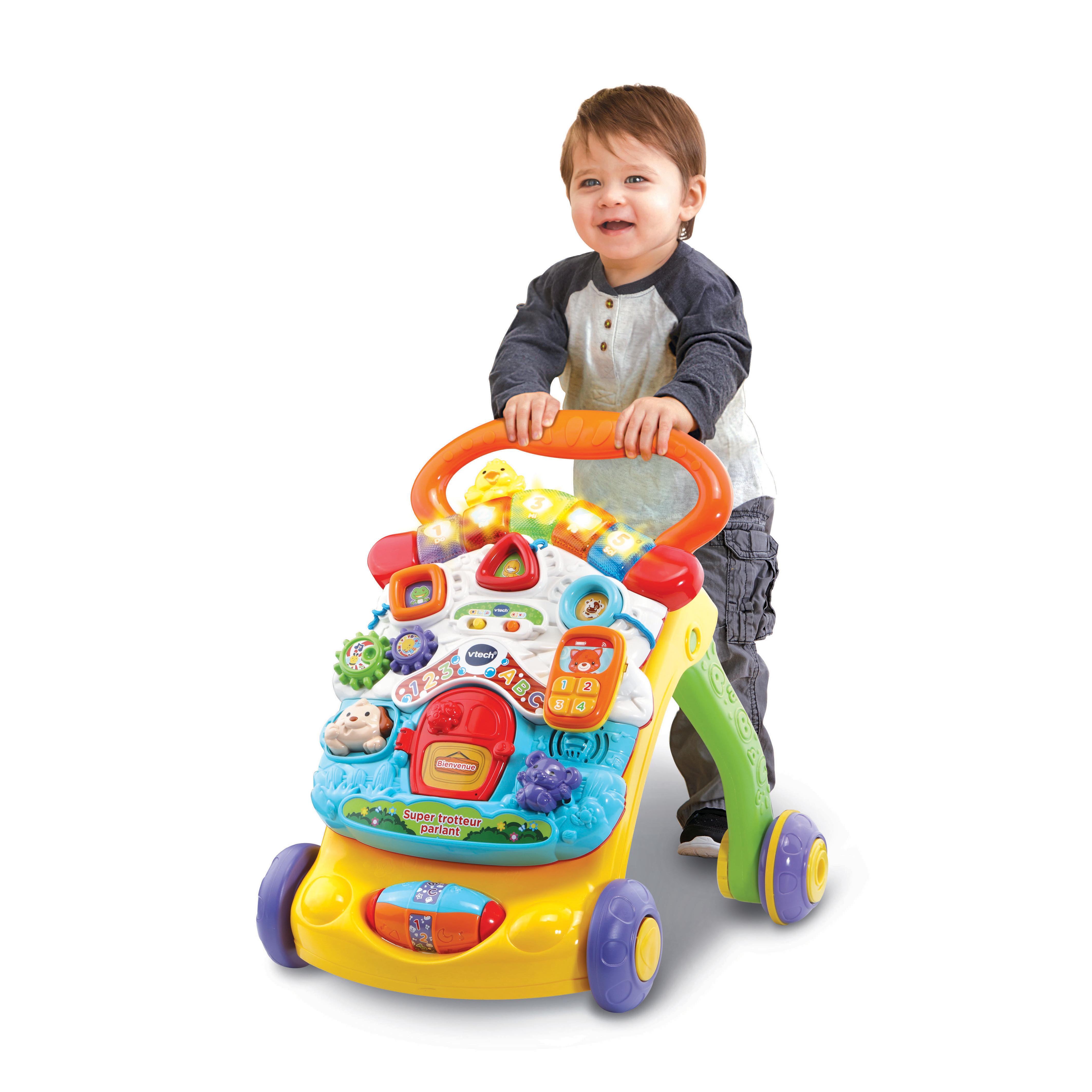Voir la diapositive 4 : VTECH Super Trotteur parlant 2 en 1 - Orange