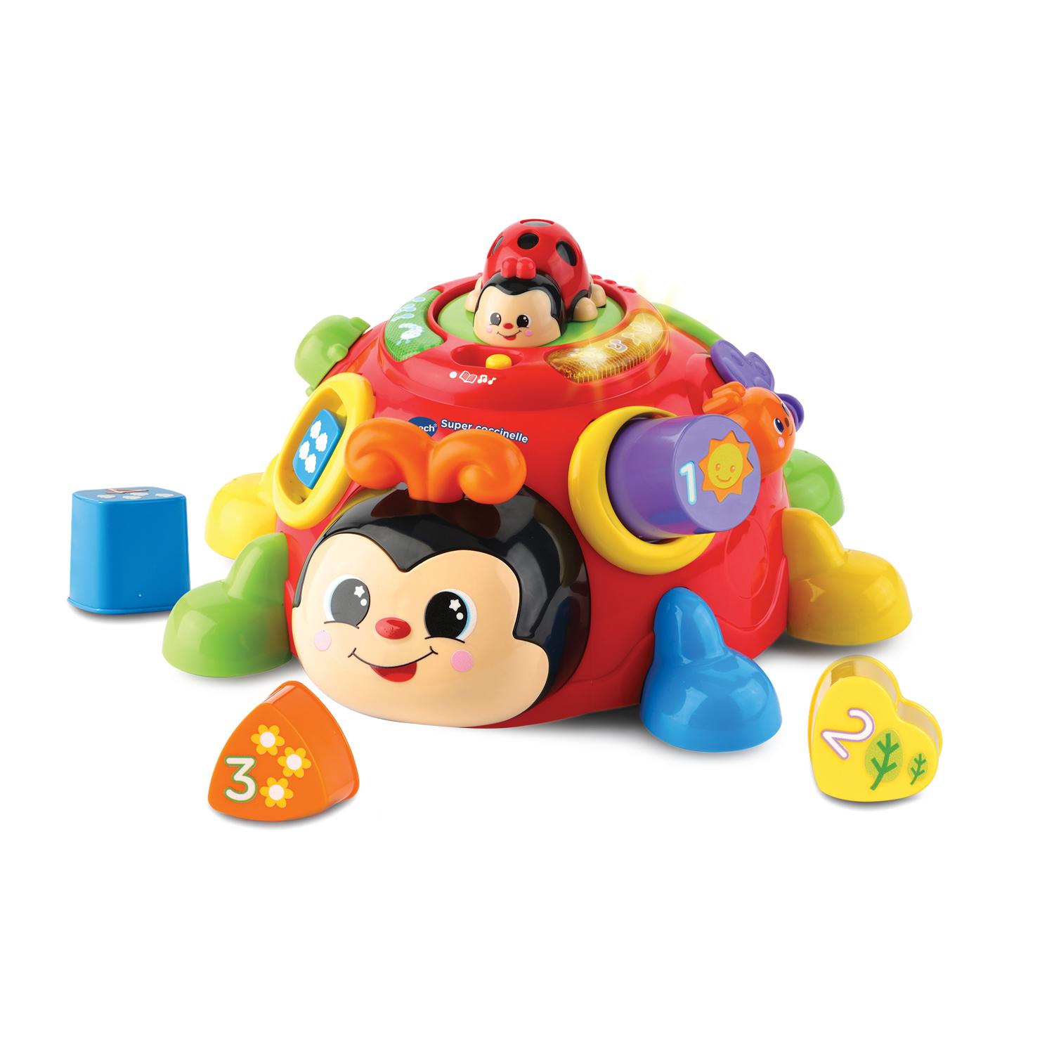 Voir la diapositive 1 : VTECH Super Coccinelle des formes