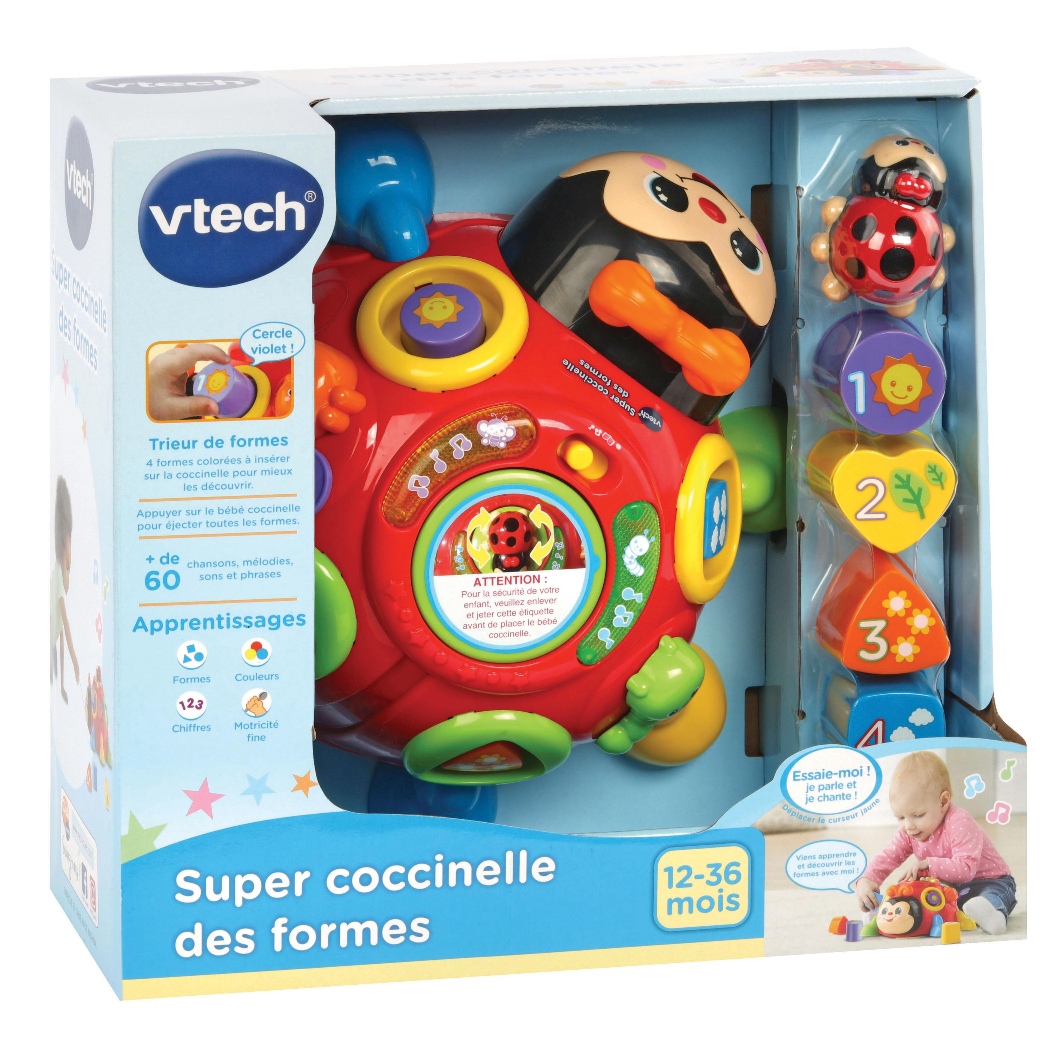 Voir la diapositive 7 : VTECH Super Coccinelle des formes