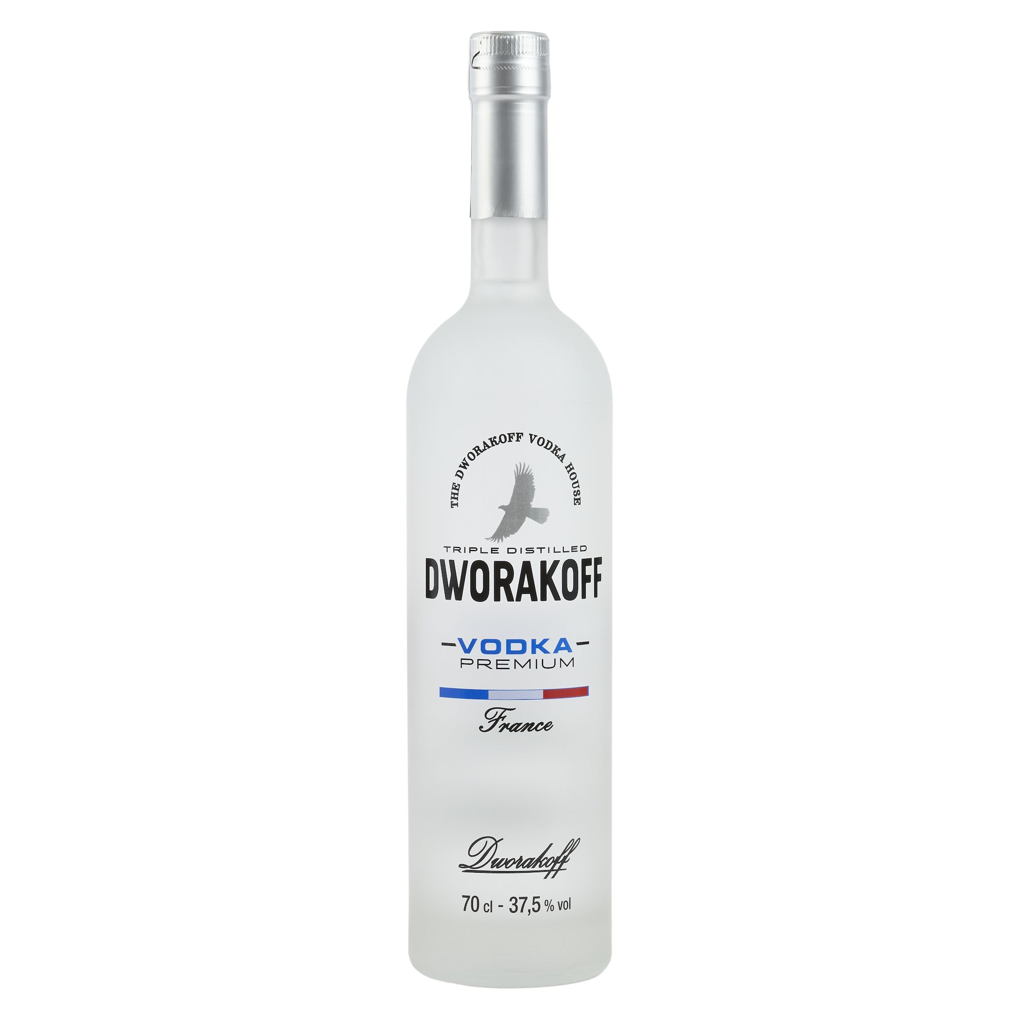 Voir la diapositive 2 : DWORAKOFF Vodka Premium française 37,5% 70cl