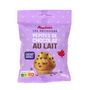 Voir la diapositive 2 : AUCHAN Pépites de chocolat au lait sachet refermable 100g