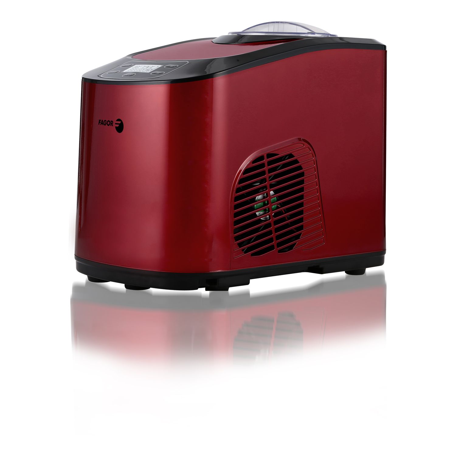 Voir la diapositive 3 : FAGOR Turbine à glace - FG5528 - Rouge