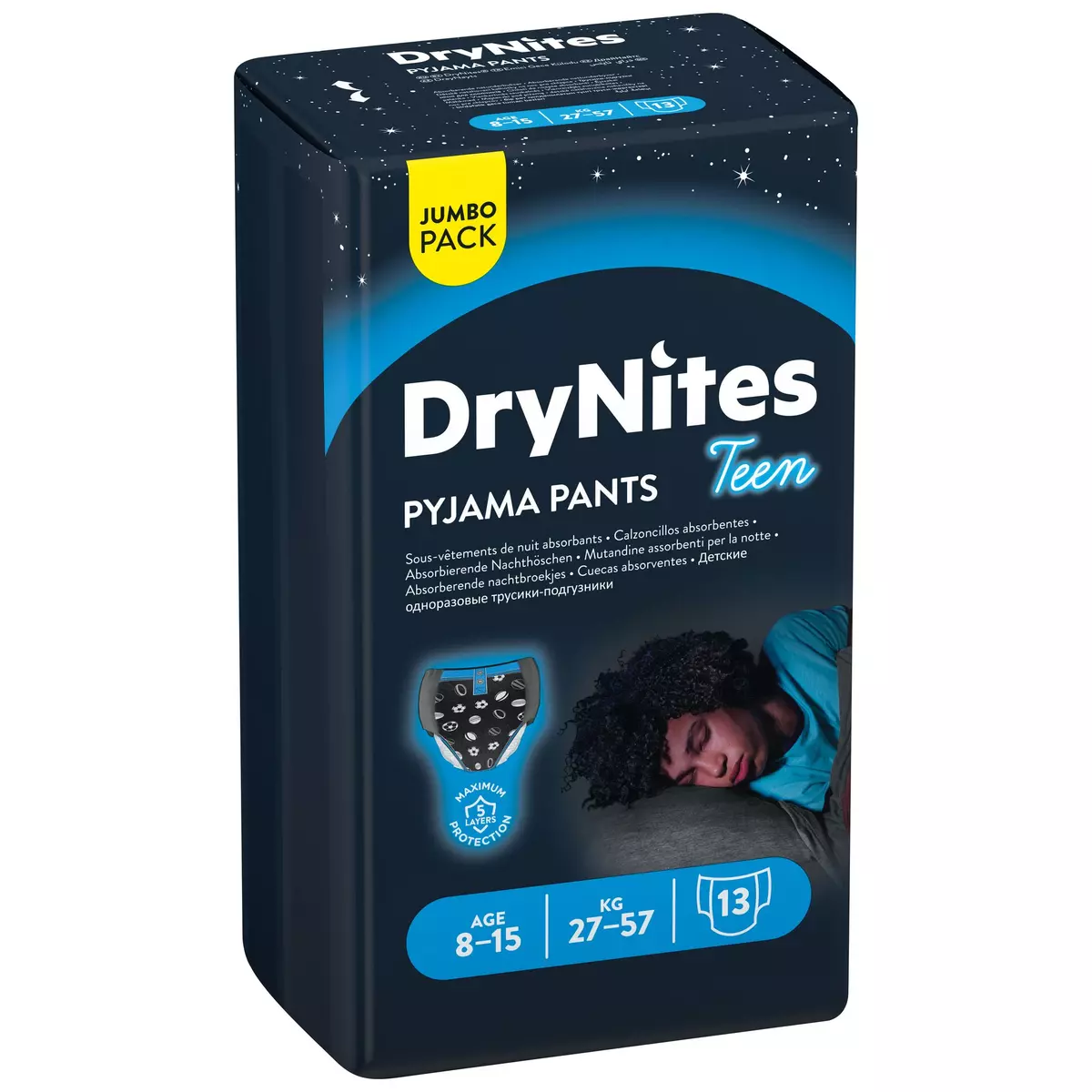 Huggies - Dry Nites - 3-5 ans - Garçon - 16 Couches