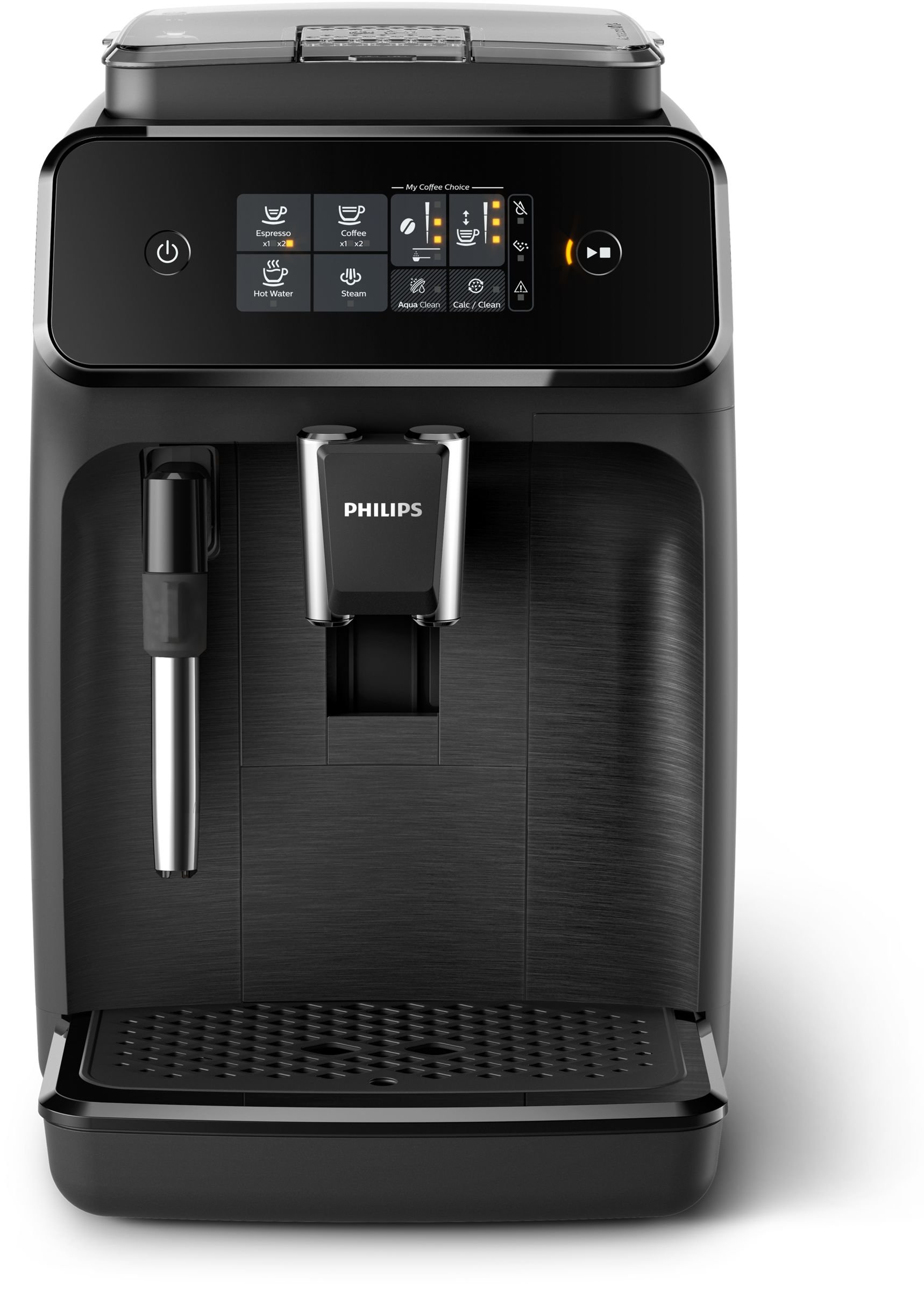 Voir la diapositive 2 : PHILIPS Machine à café expresso avec broyeur EP1220/00 - Noir