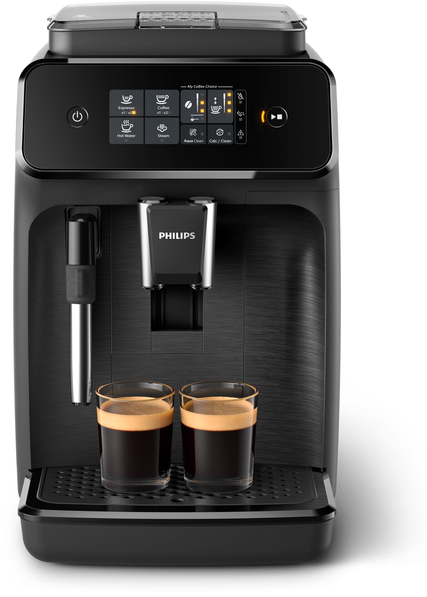 Voir la diapositive 3 : PHILIPS Machine à café expresso avec broyeur EP1220/00 - Noir