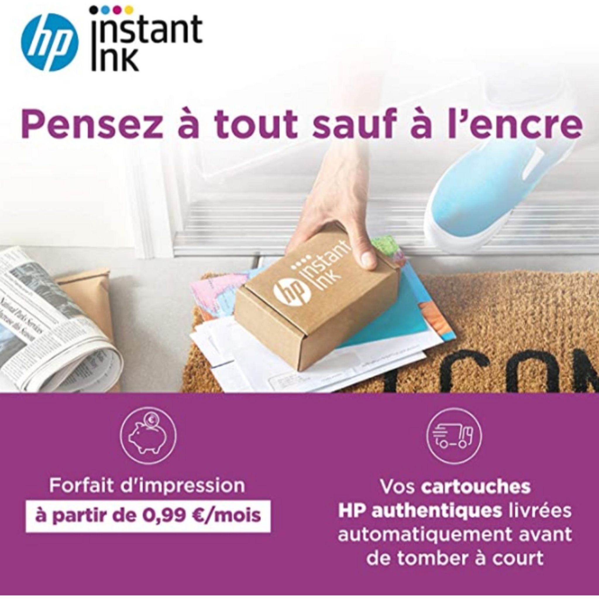 Voir la diapositive 4 : HP Carte Prépayée Instant Ink