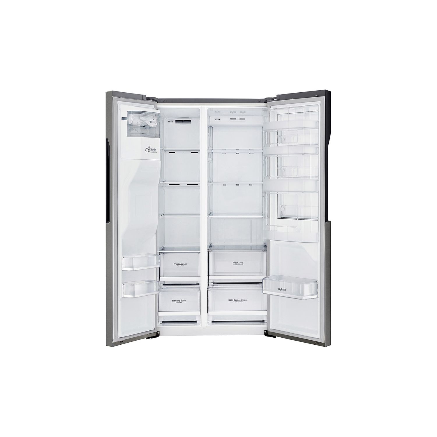 Voir la diapositive 6 : LG Réfrigérateur américain GSJ360DIDV, 606 L, Froid ventilé No frost, F