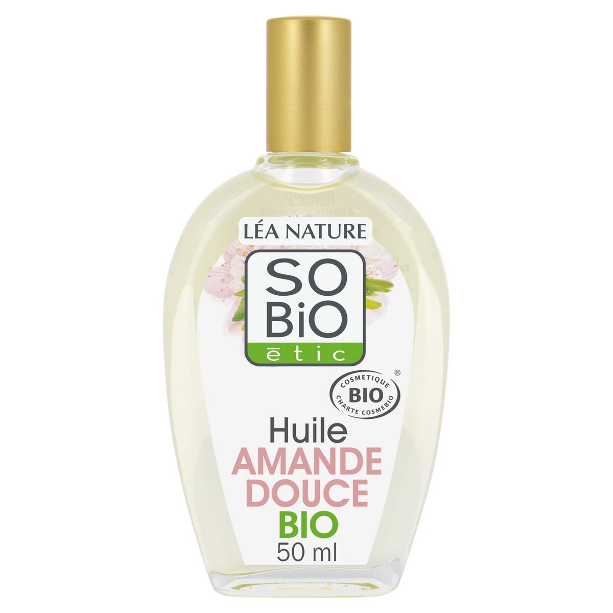 SO BIO ETIC Huile végétale d'amande douce 50ml