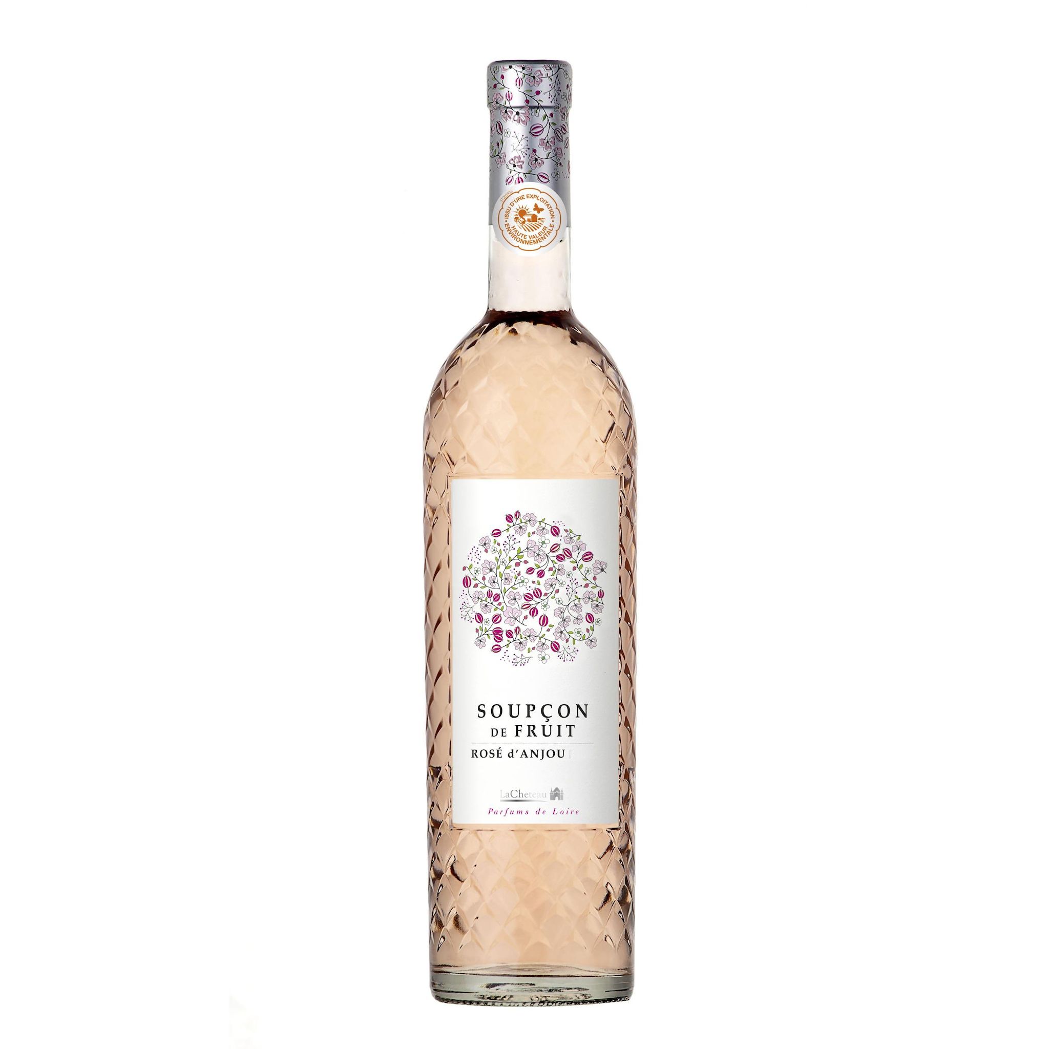 Voir la diapositive 2 : LACHETEAU AOP Rosé d'Anjou Soupçon de fruit rosé 75cl