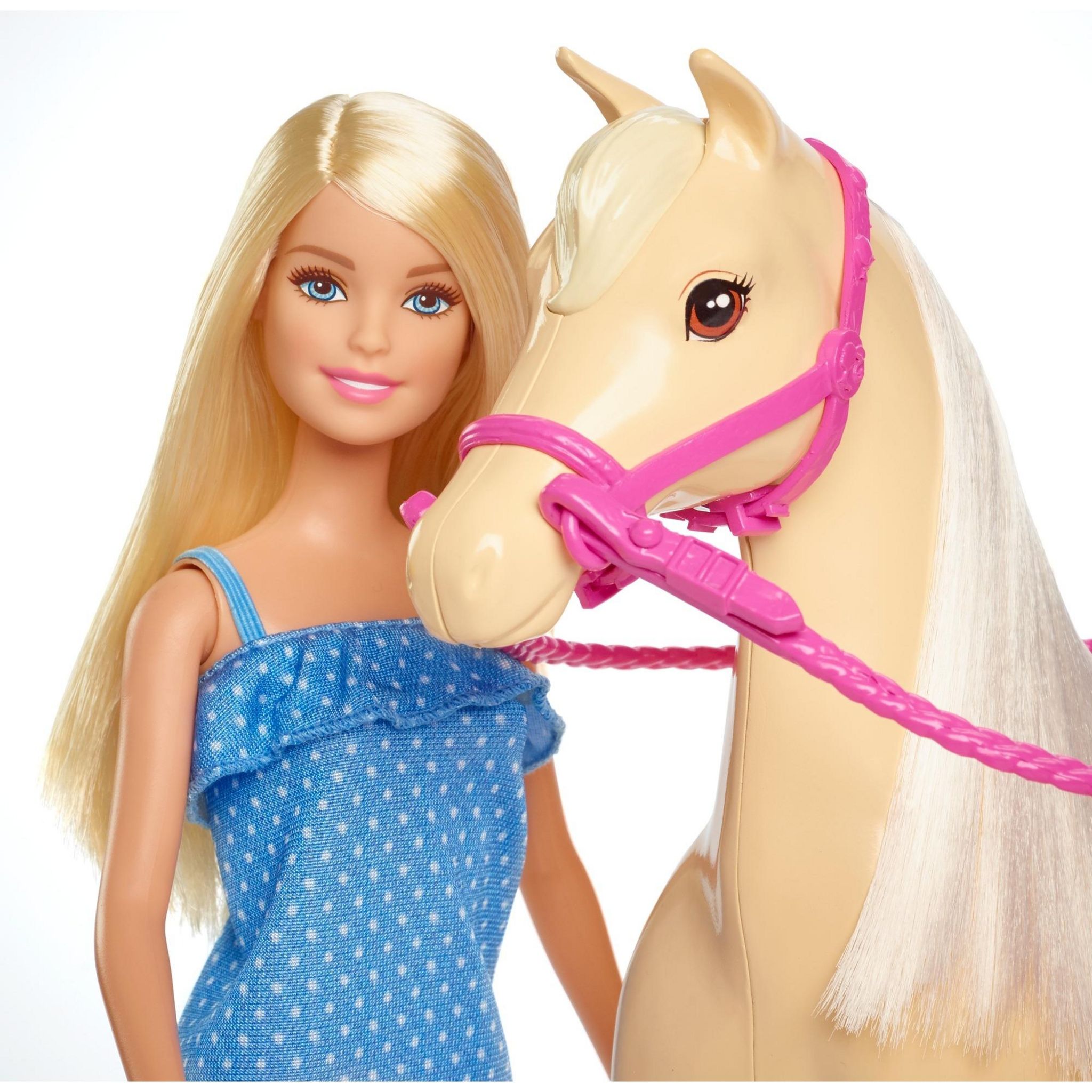 Voir la diapositive 3 : MATTEL Poupée Barbie et son Cheval