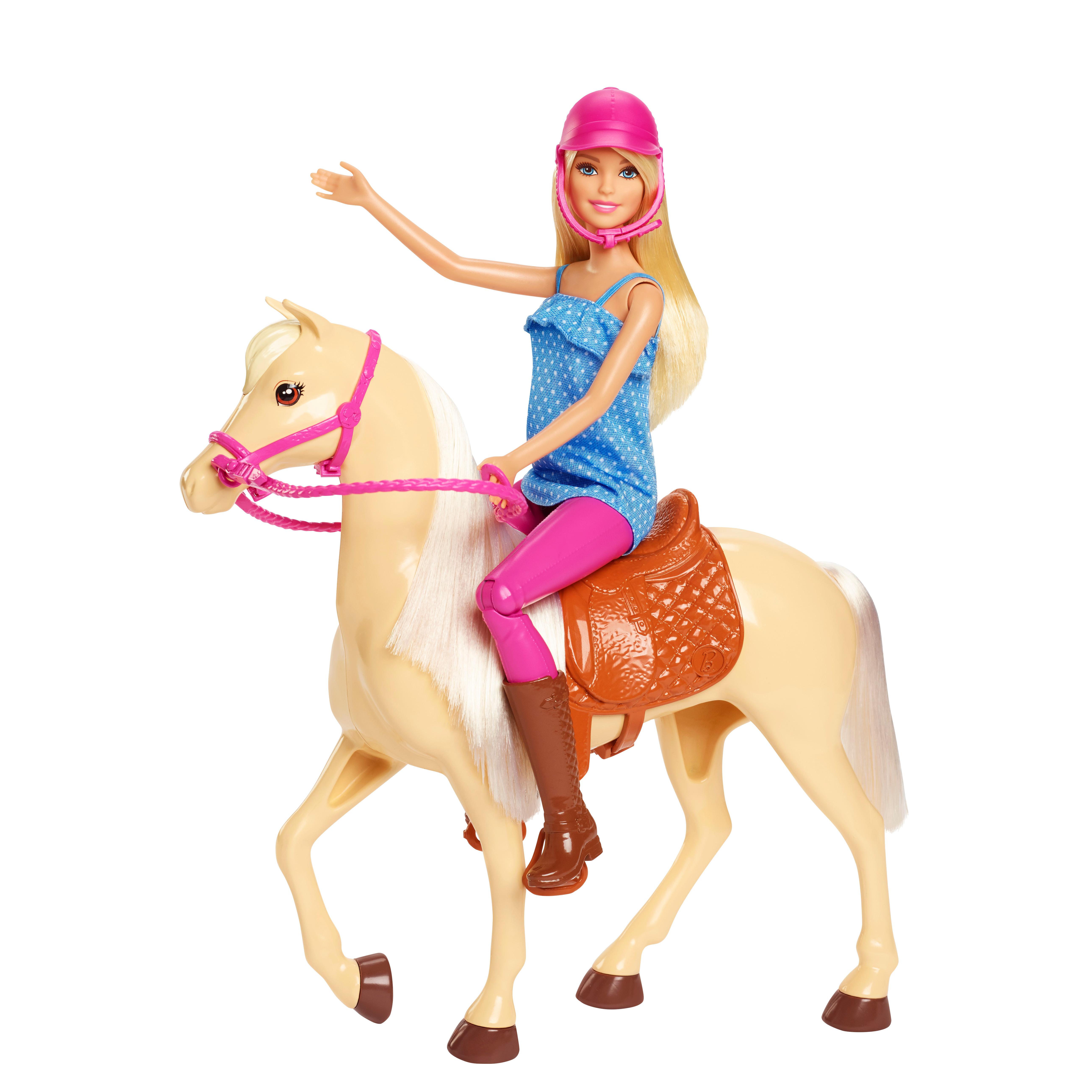 Voir la diapositive 4 : MATTEL Poupée Barbie et son Cheval