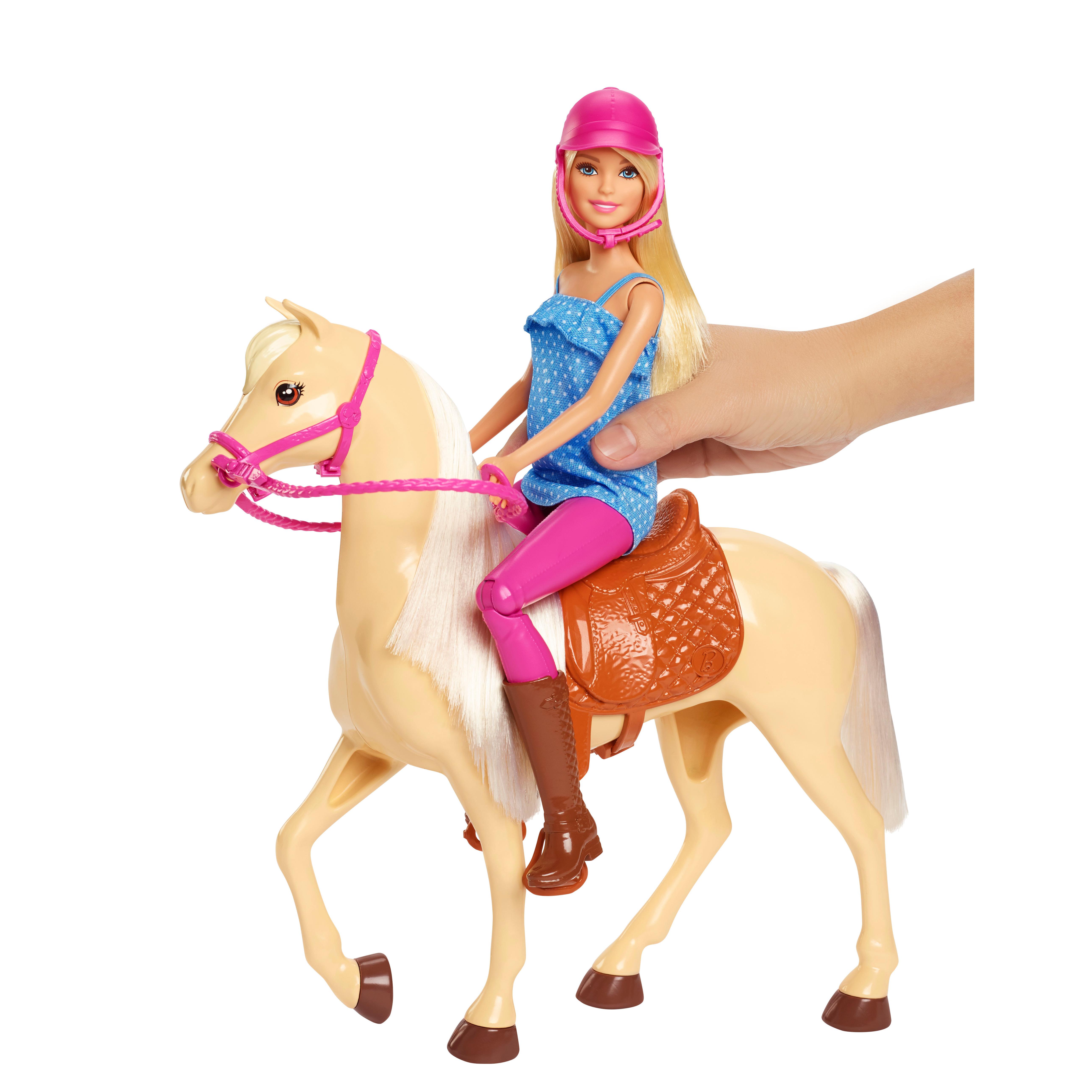 Voir la diapositive 5 : MATTEL Poupée Barbie et son Cheval