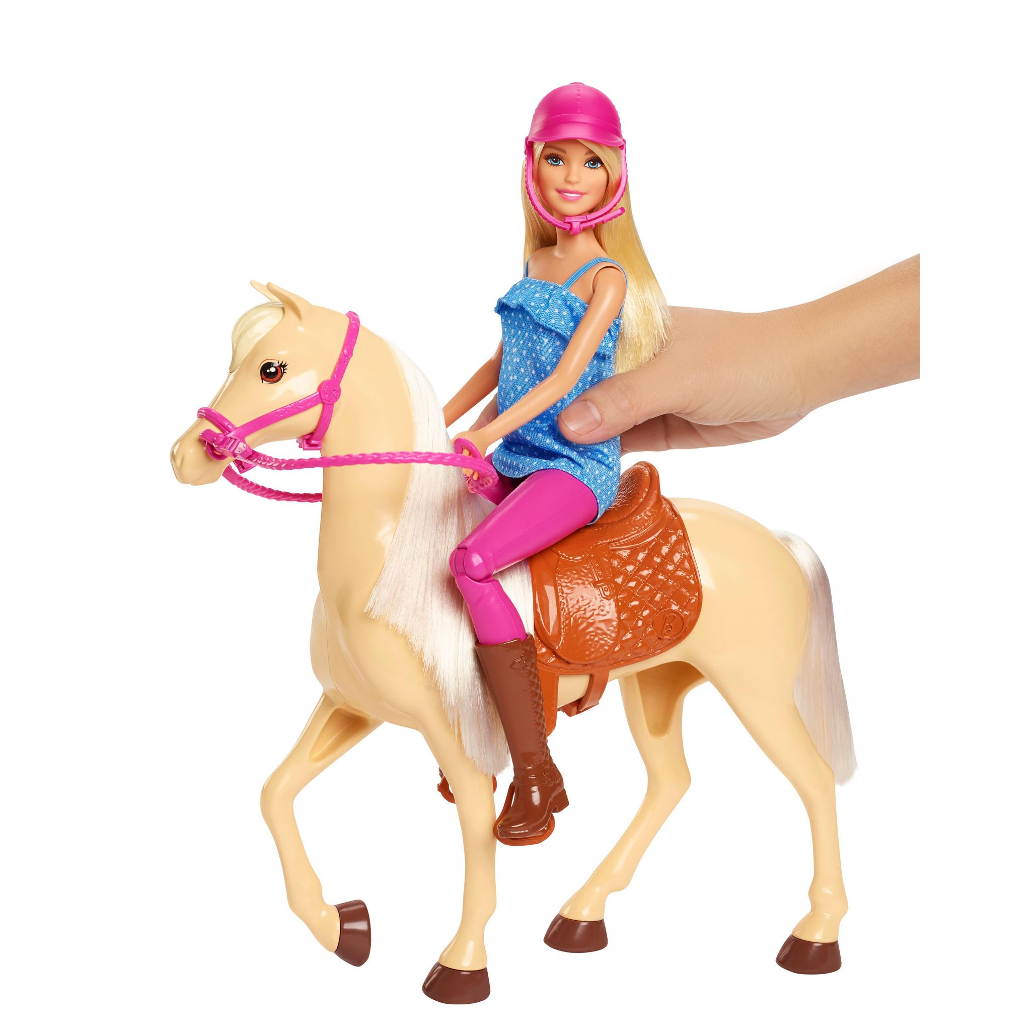 Voir la diapositive 5 : MATTEL Poupée Barbie et son Cheval