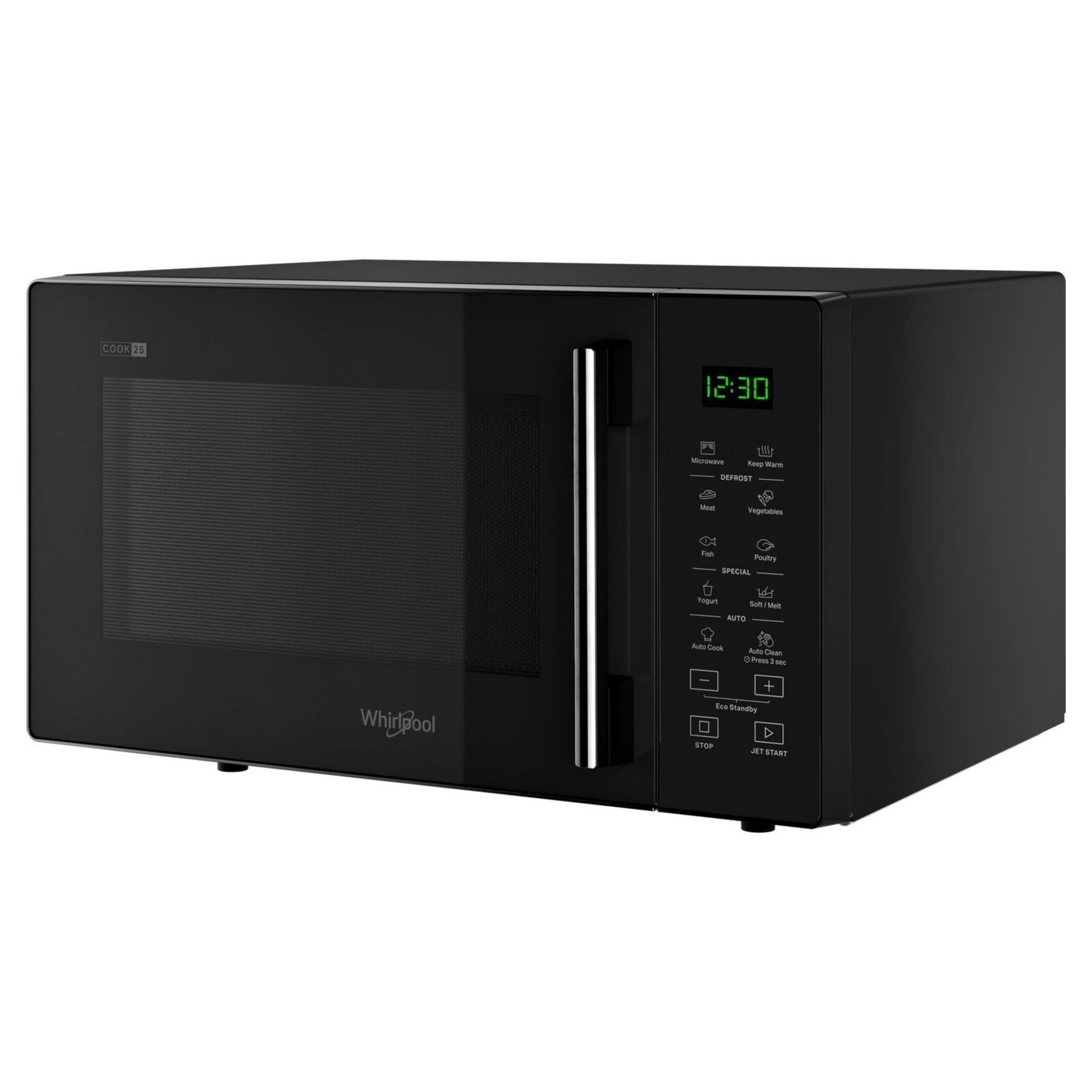 Voir la diapositive 2 : WHIRLPOOL Micro-ondes grill MWP253B -  900 W - Capacité 25 L - Noir