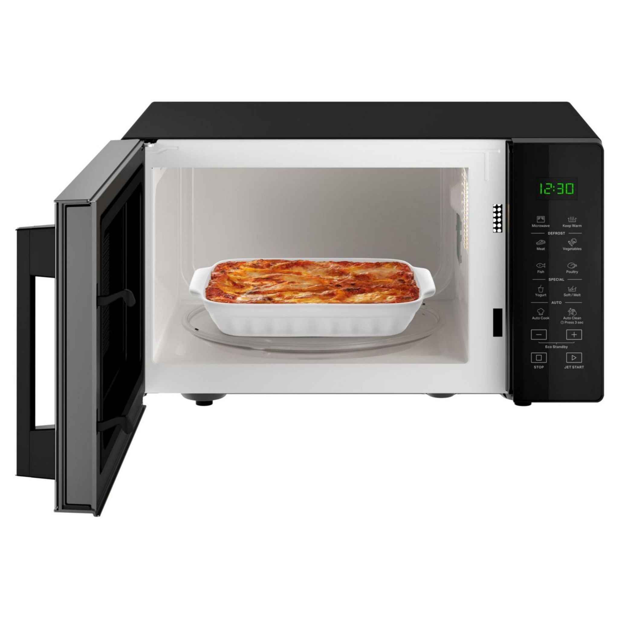 Voir la diapositive 3 : WHIRLPOOL Micro-ondes grill MWP253B -  900 W - Capacité 25 L - Noir