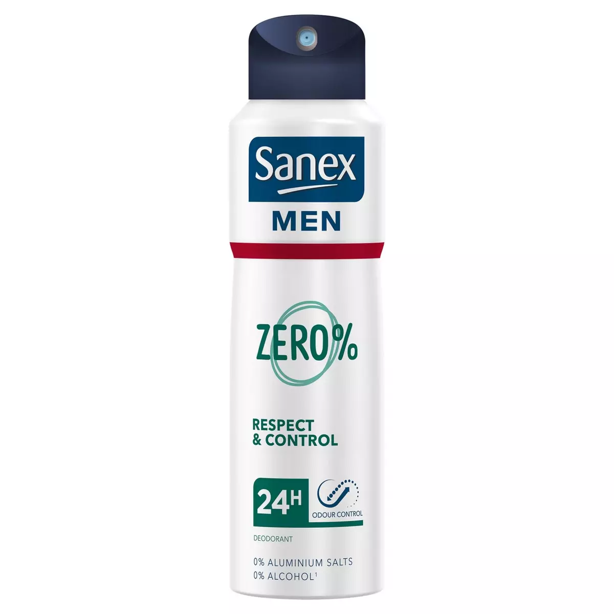 SANEX Men Zéro% déodorant spray 24h homme respect & control 200ml
