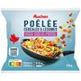 Voir la diapositive 2 : AUCHAN Poêlée céréales et légumes 5 portions 750g