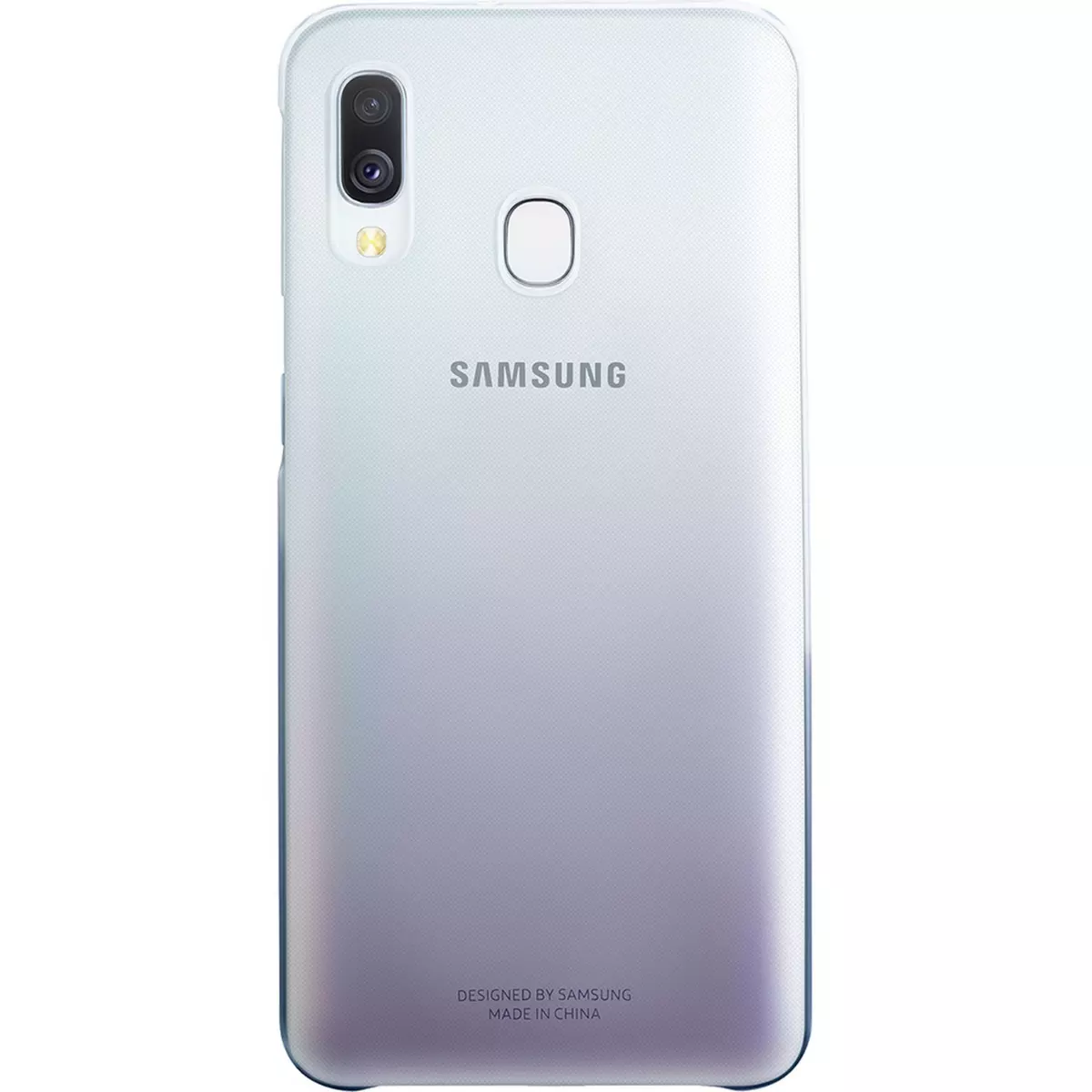 SAMSUNG Coque Evolution pour Galaxy A40 - Gris/Transparent