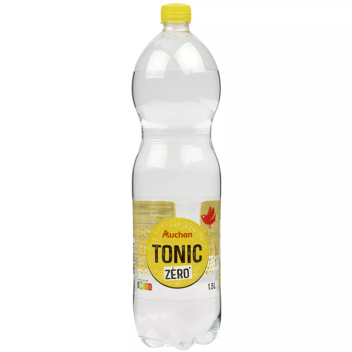 AUCHAN Soda tonic zéro 1,5l