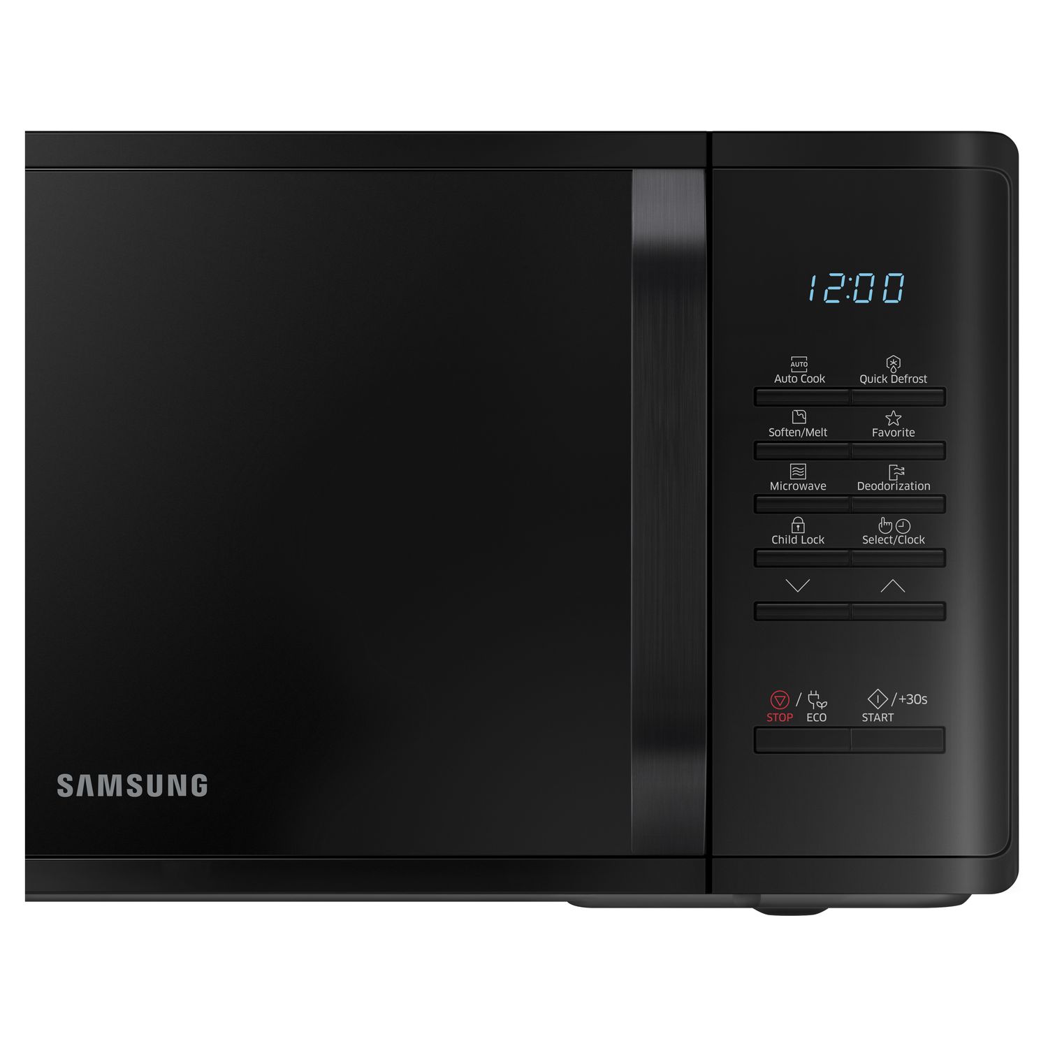 Voir la diapositive 3 : SAMSUNG Micro-ondes monofonction MS23K3513AK - 800 W - Capacité 23 L - Noir