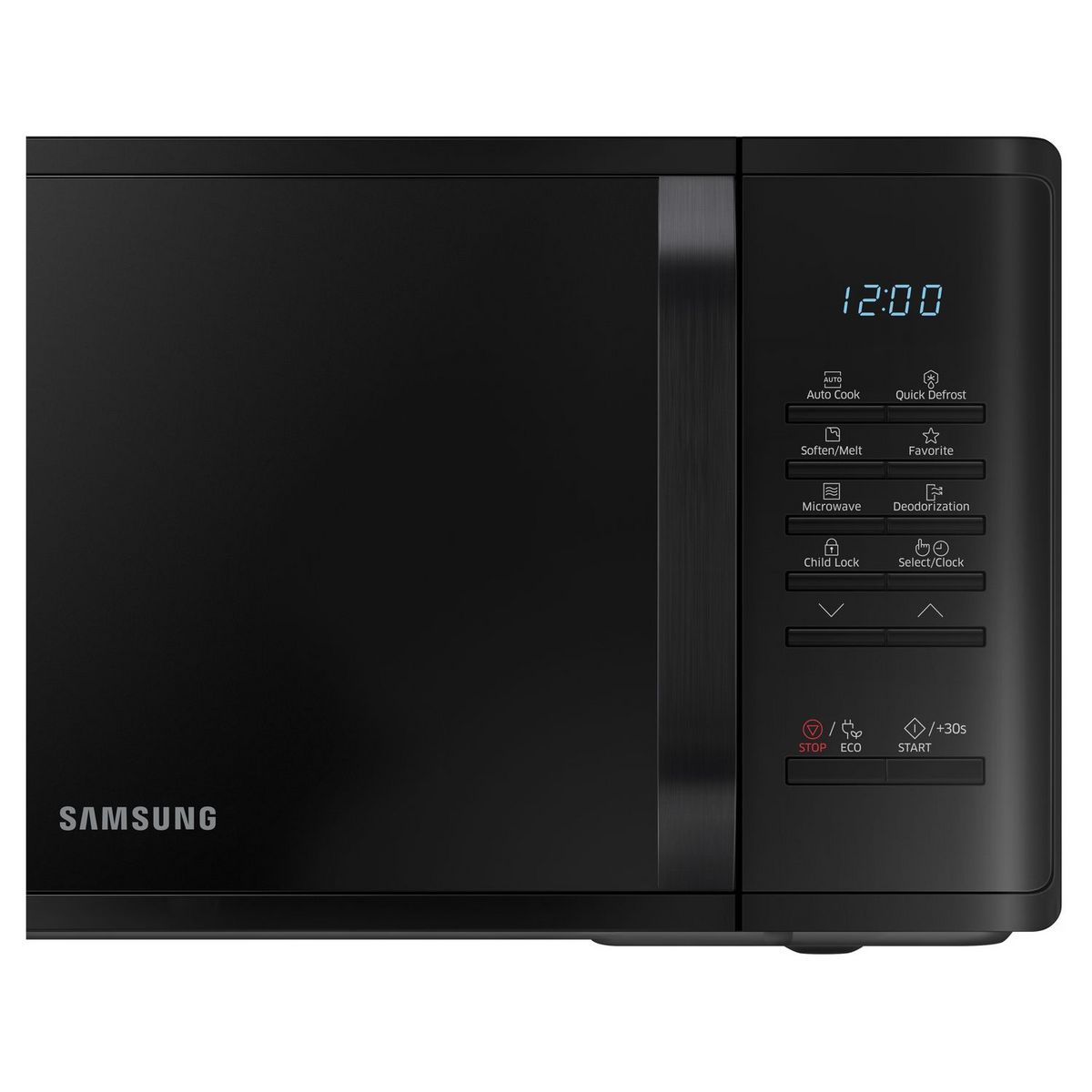 SAMSUNG Micro-ondes monofonction MS23K3513AK - 800 W - Capacité 23 L - Noir