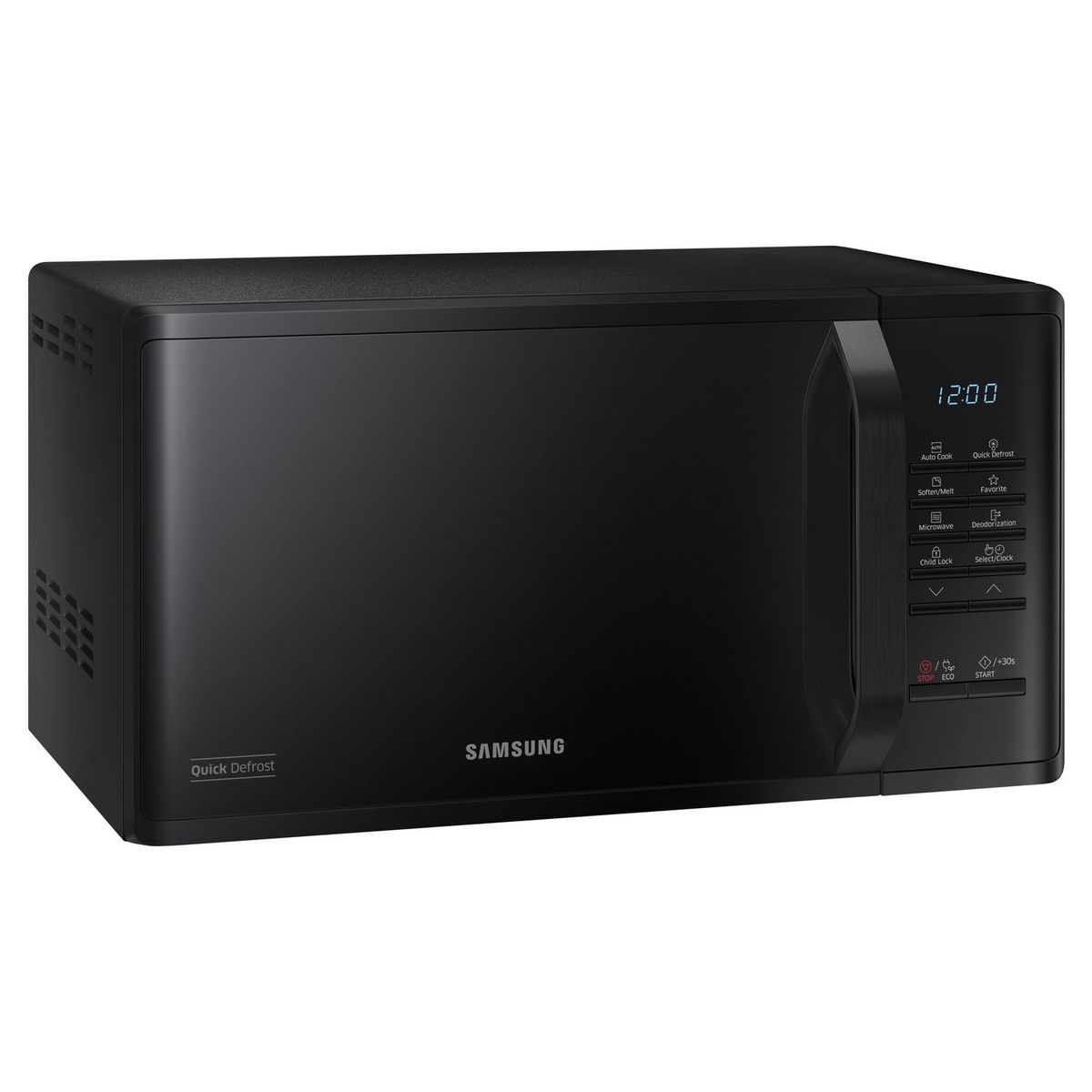 SAMSUNG Micro-ondes monofonction MS23K3513AK - 800 W - Capacité 23 L - Noir