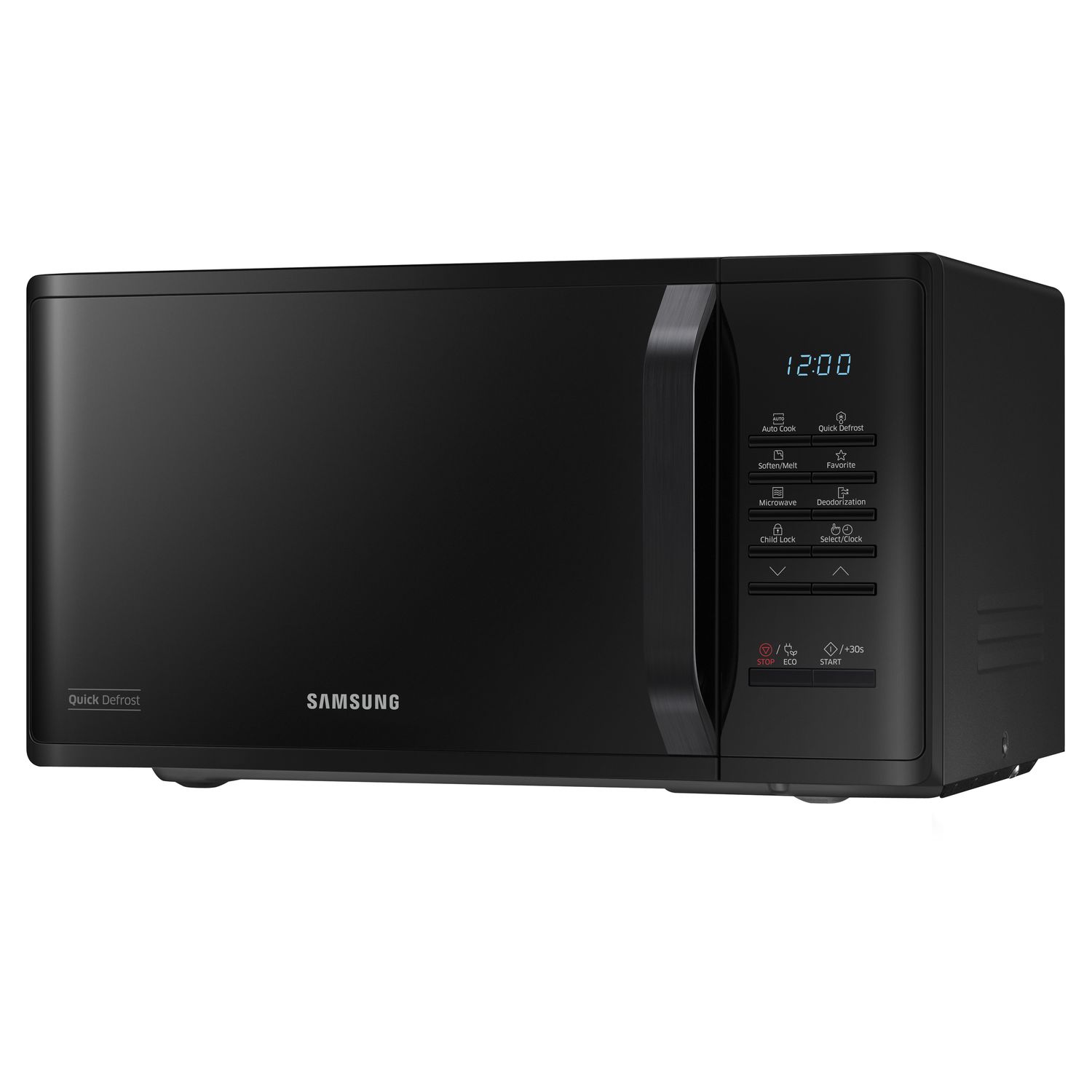 Voir la diapositive 11 : SAMSUNG Micro-ondes monofonction MS23K3513AK - 800 W - Capacité 23 L - Noir