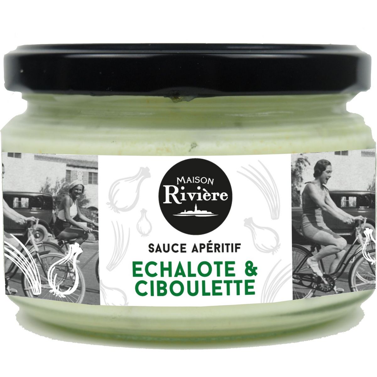 MAISON RIVIERE Sauce apéritif échalote et ciboulette 200g